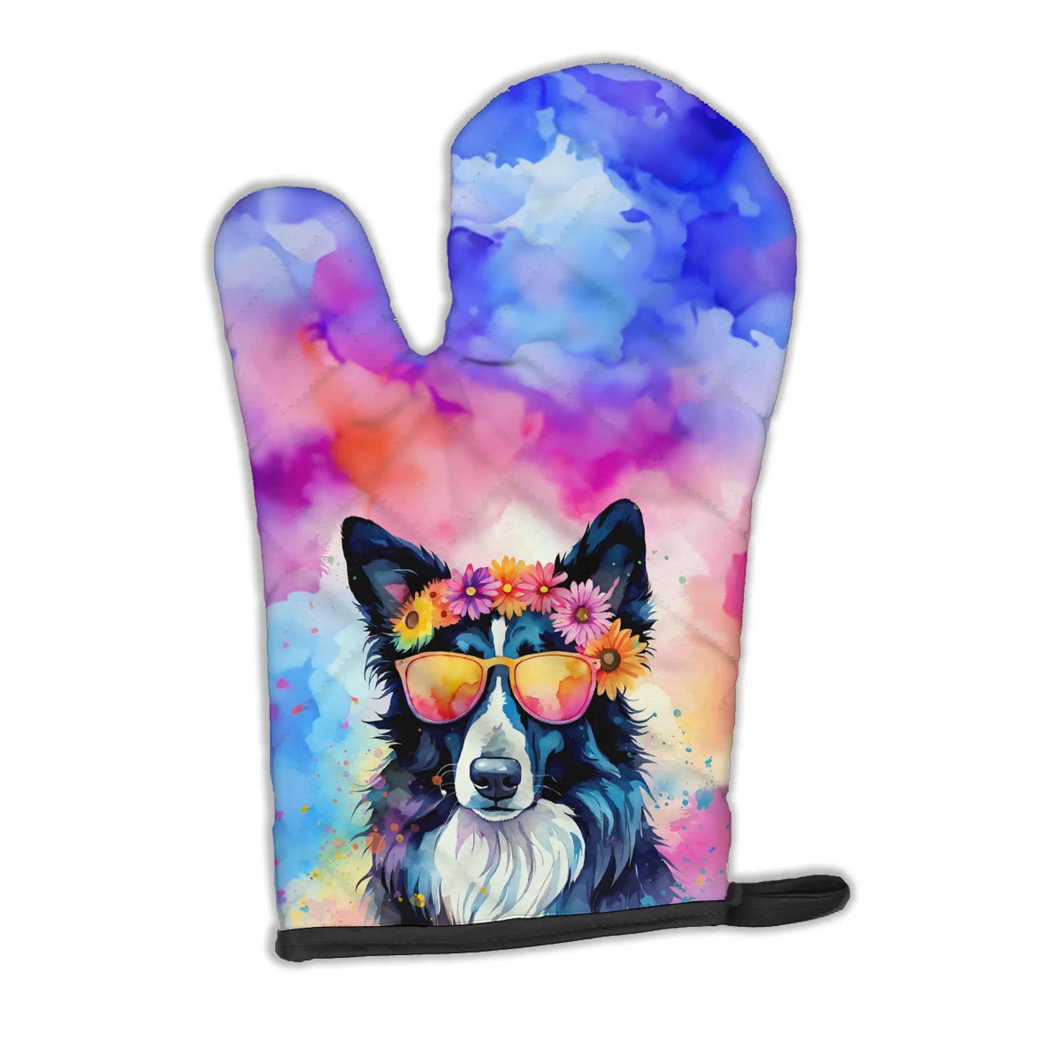 Hippie Dawg Oven Mitt - Size: 12HX8.5W | Pack Of: 1 | Collection name: Hippie dawg