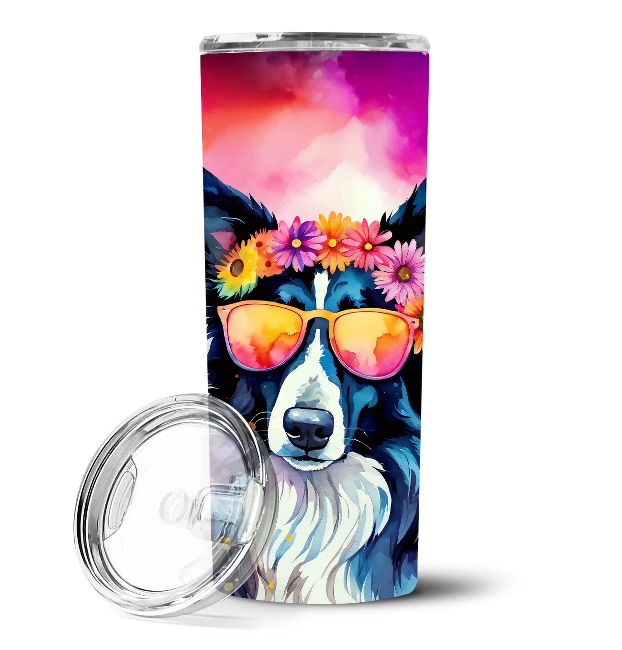 Hippie Dawg Stainless Steel Skinny Tumbler - Size: 20 OZ | Pack Of: 1 | Collection name: Hippie dawg