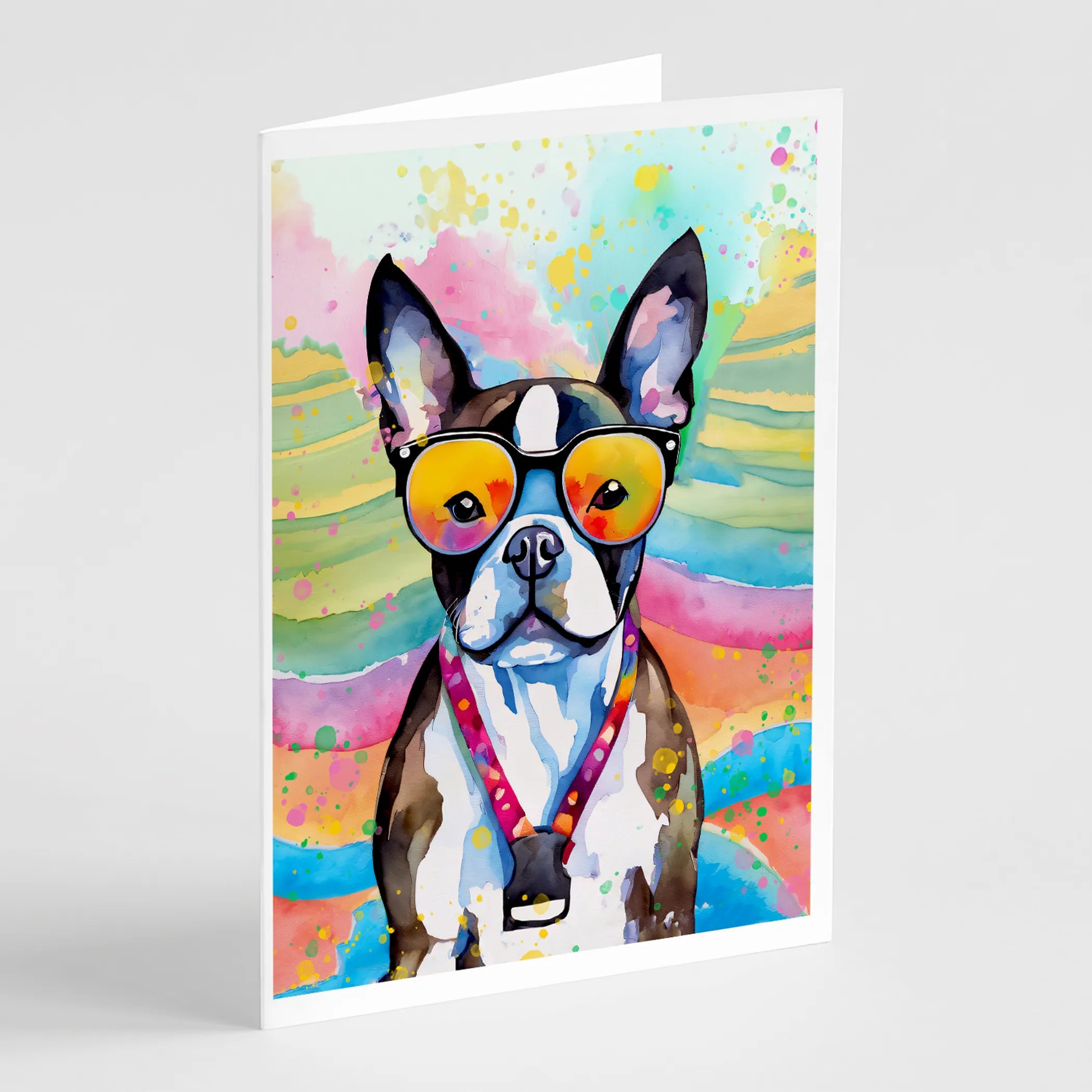 Hippie Dawg Greeting Cards  - Size: 5X7 | Pack Of: 1 | Collection name: Hippie dawg