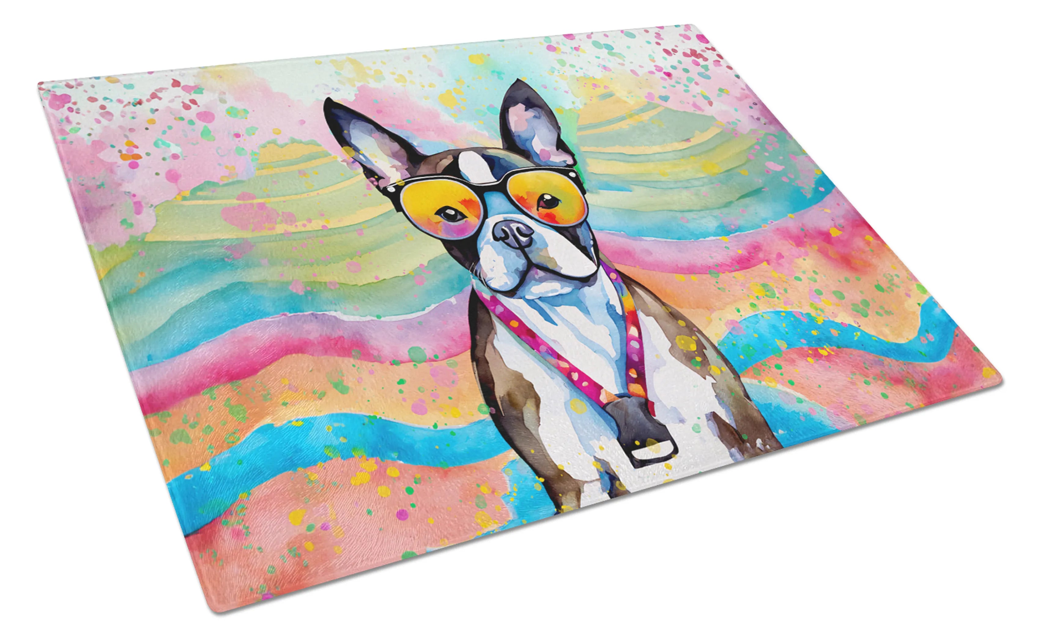 Hippie Dawg Glass Cutting Board - Size: LARGE | Pack Of: 1 | Collection name: Hippie dawg