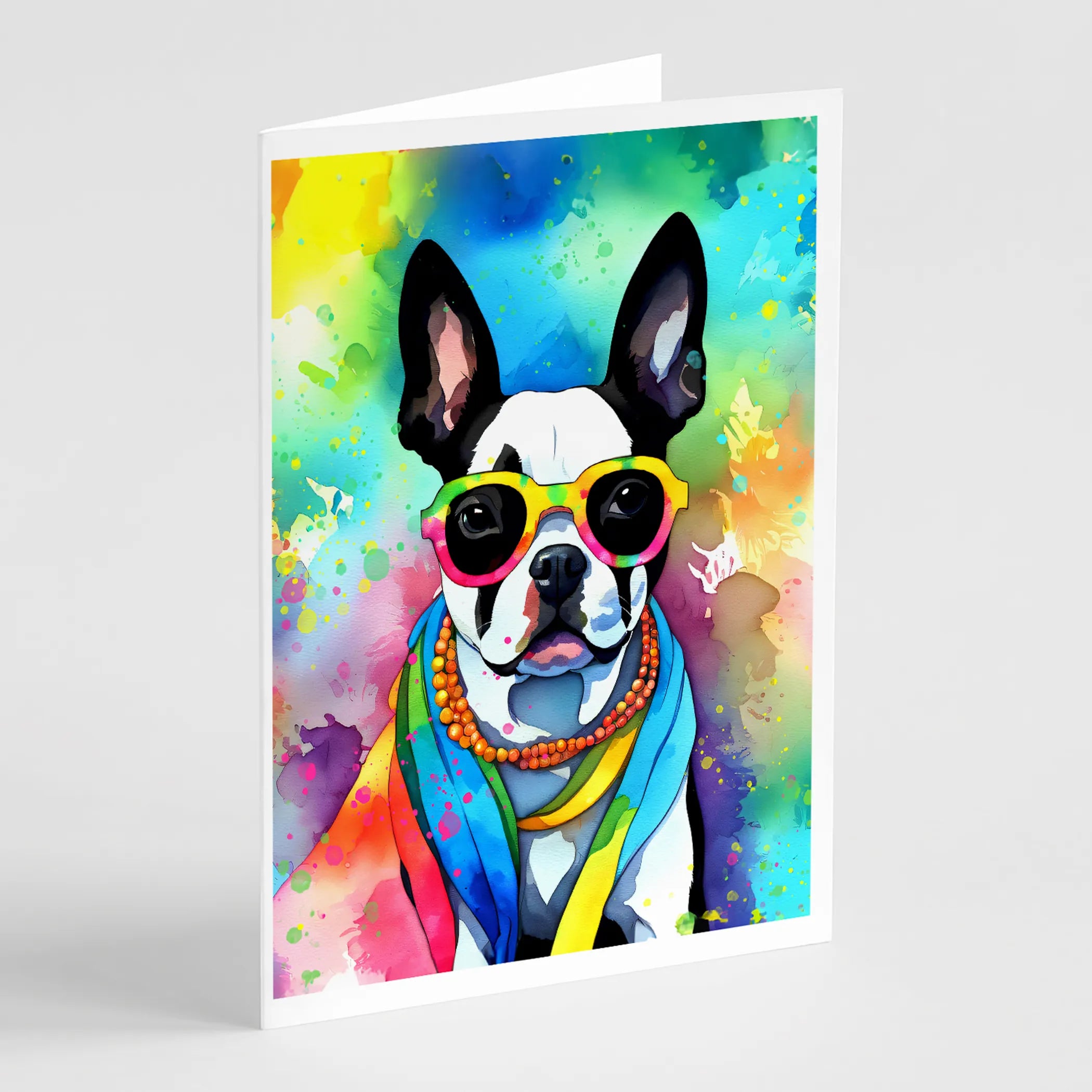 Hippie Dawg Greeting Cards  - Size: 5X7 | Pack Of: 1 | Collection name: Hippie dawg