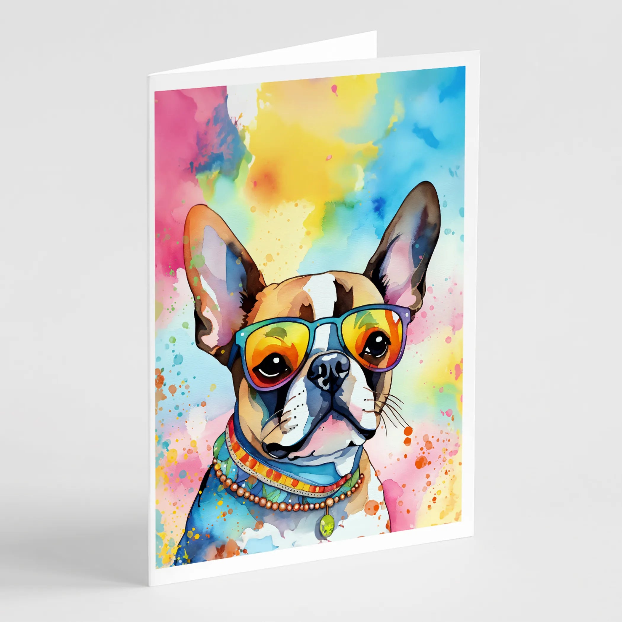 Hippie Dawg Greeting Cards  - Size: 5X7 | Pack Of: 1 | Collection name: Hippie dawg