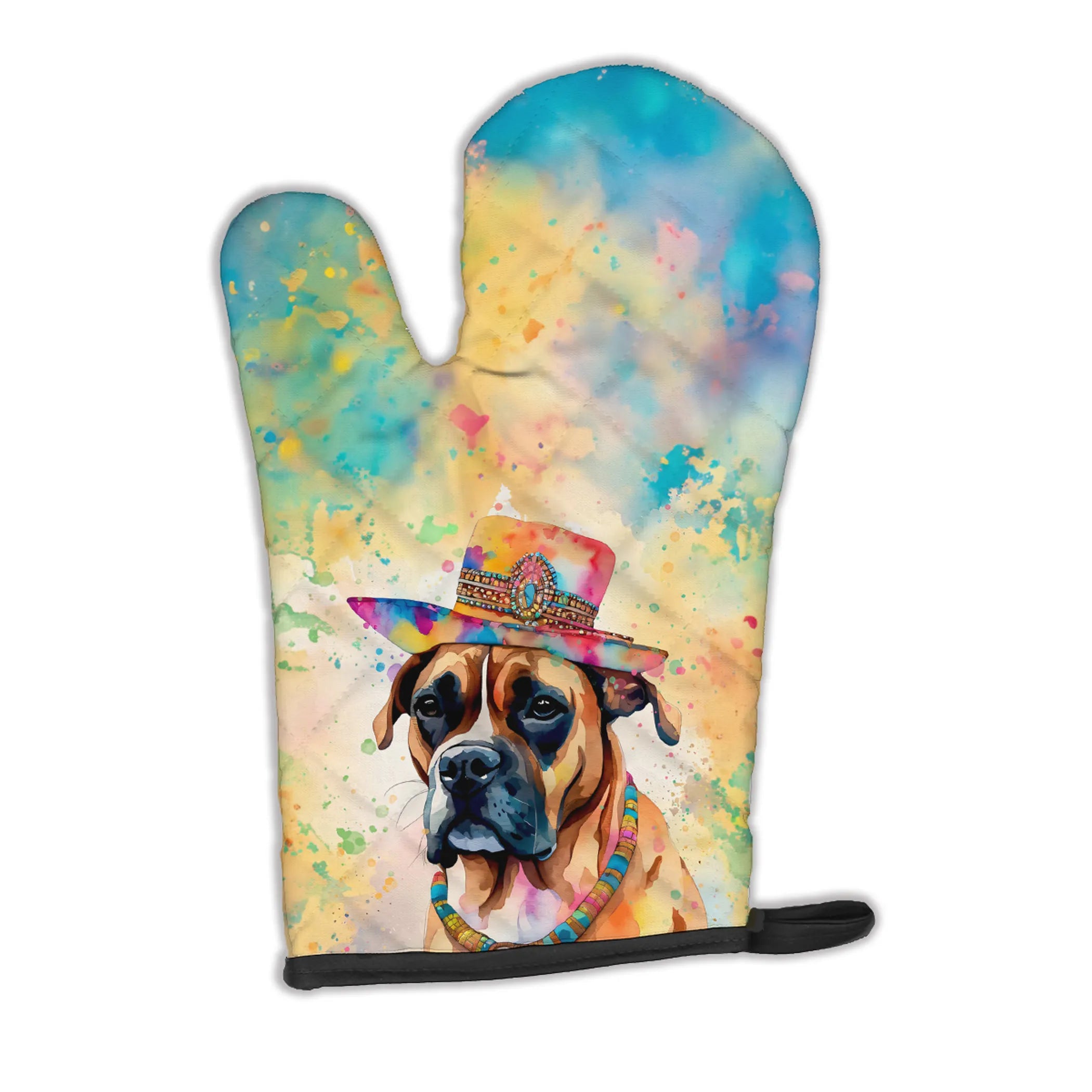 Hippie Dawg Oven Mitt - Size: 12HX8.5W | Pack Of: 1 | Collection name: Hippie dawg