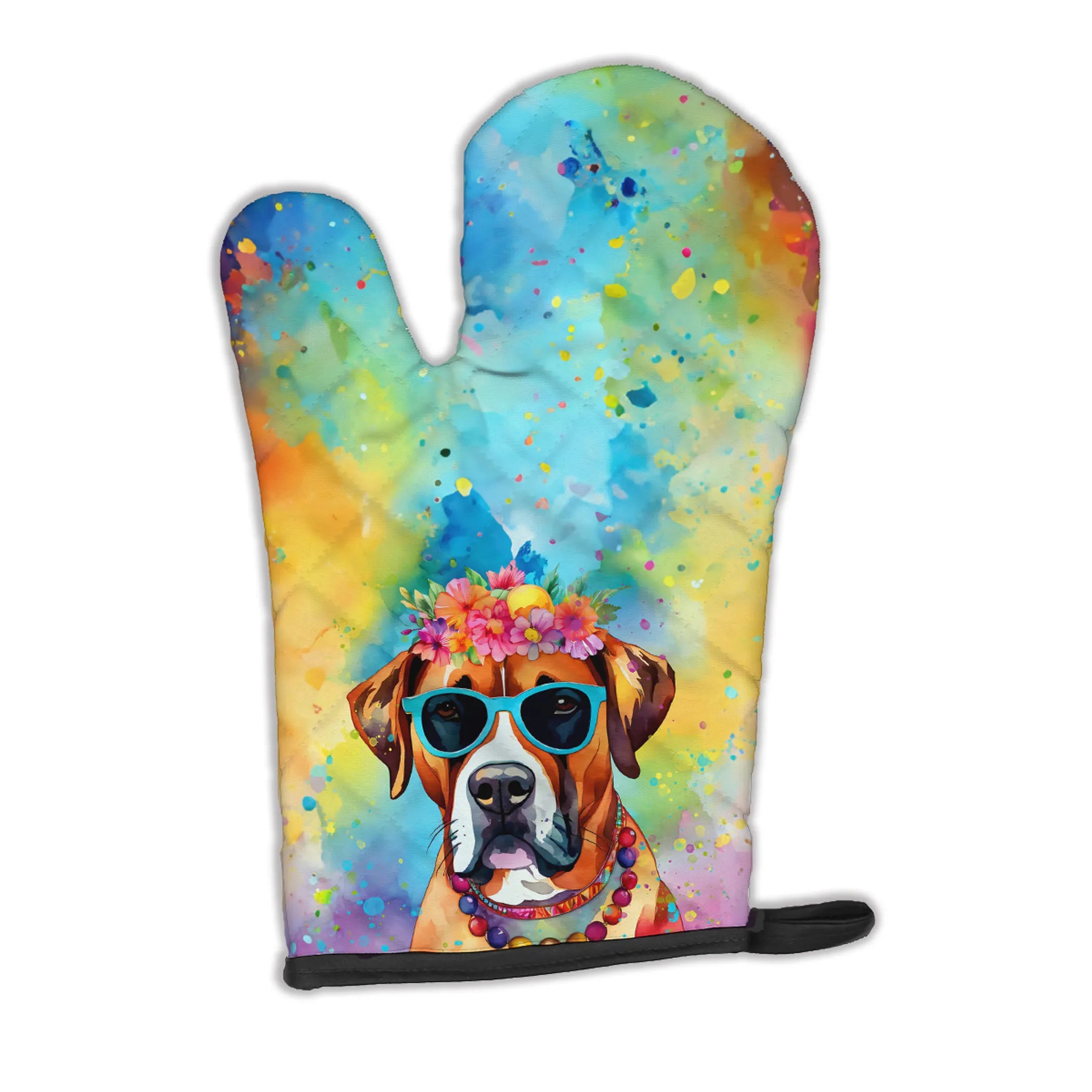 Hippie Dawg Oven Mitt - Size: 12HX8.5W | Pack Of: 1 | Collection name: Hippie dawg