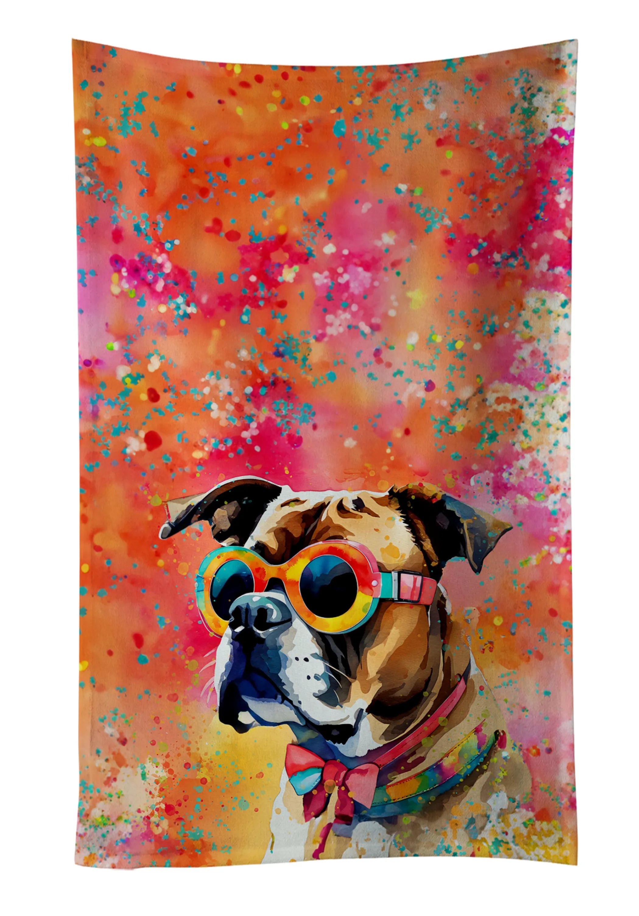 Hippie Dawg Kitchen Towel - Size: 25HX15W | Pack Of: 1 | Collection name: Hippie dawg
