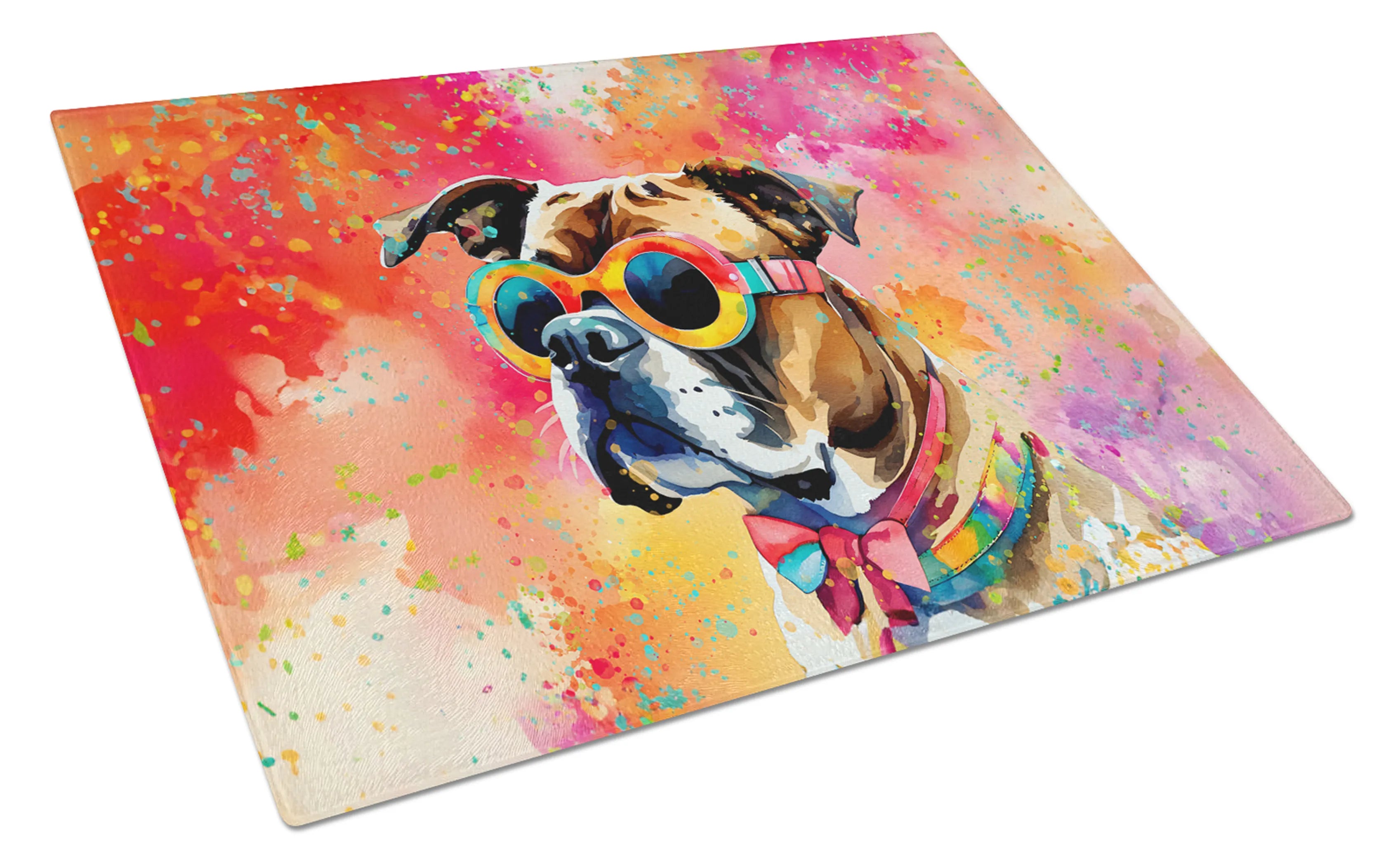 Hippie Dawg Glass Cutting Board - Size: LARGE | Pack Of: 1 | Collection name: Hippie dawg