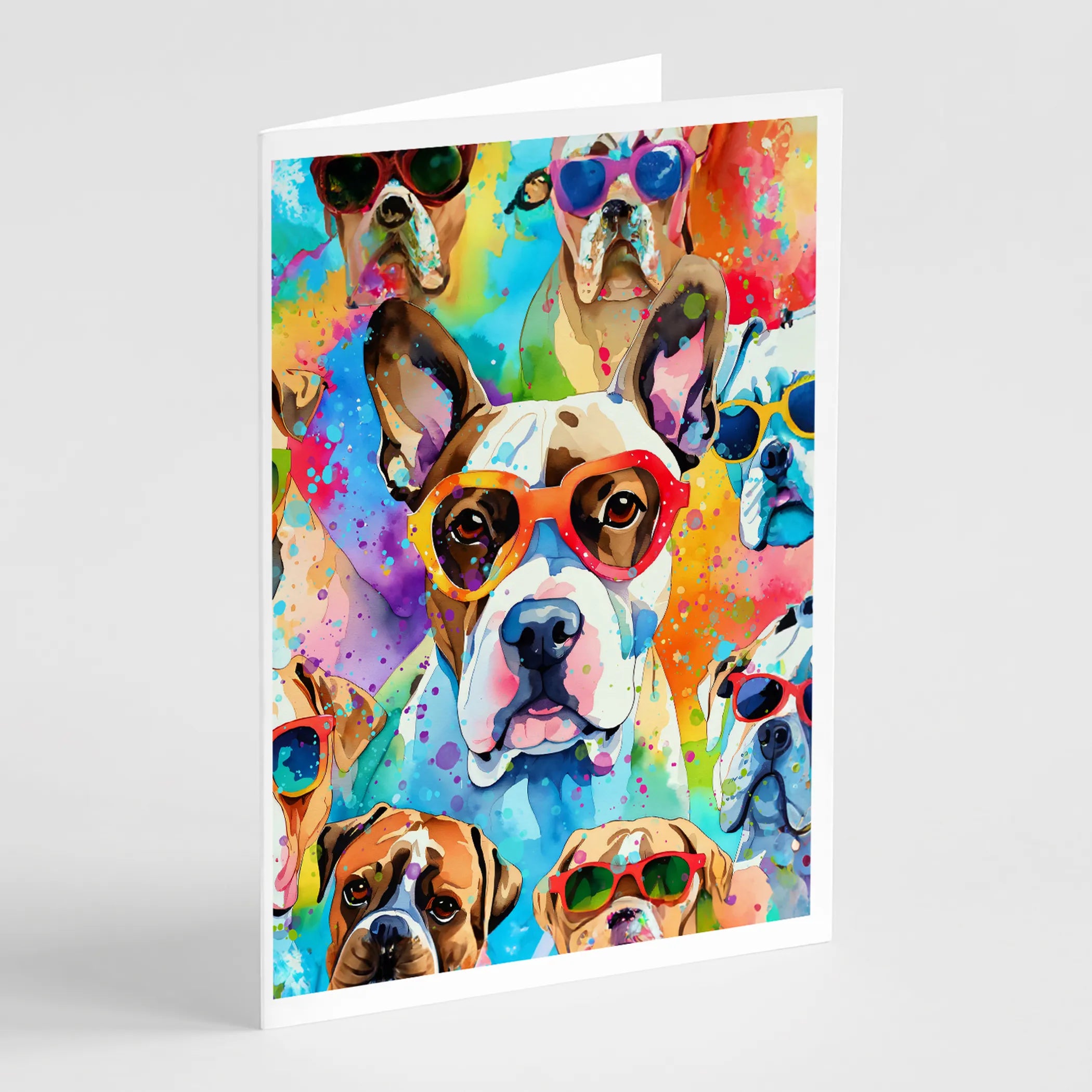 Hippie Dawg Greeting Cards  - Size: 5X7 | Pack Of: 1 | Collection name: Hippie dawg