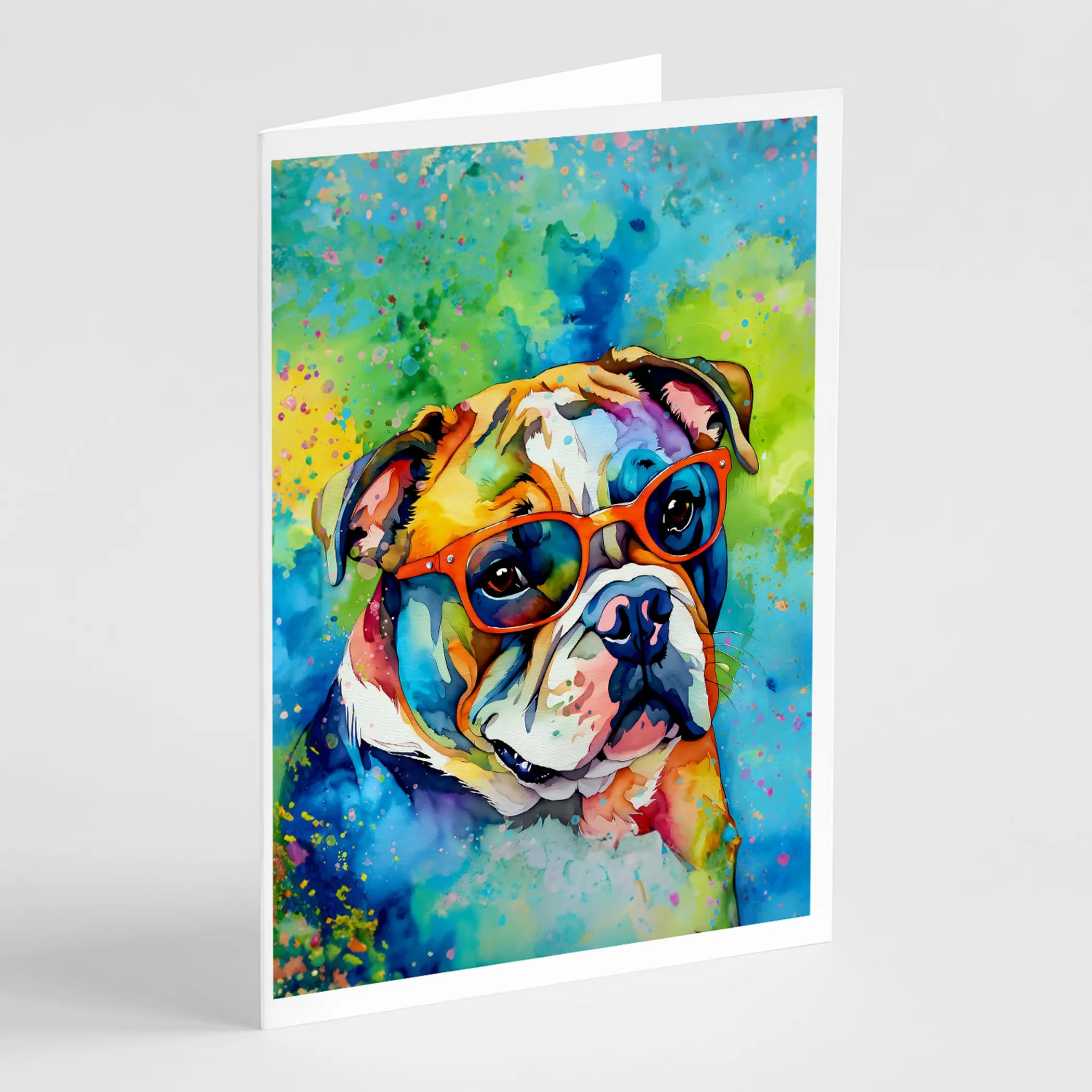 Hippie Dawg Greeting Cards  - Size: 5X7 | Pack Of: 1 | Collection name: Hippie dawg