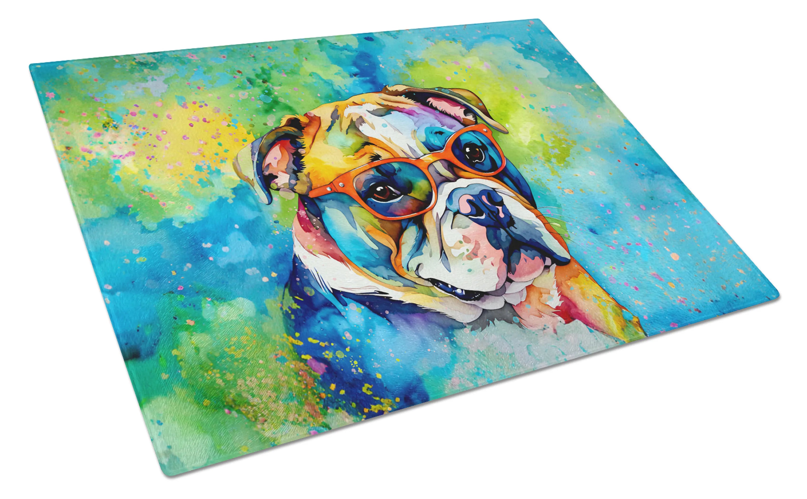 Hippie Dawg Glass Cutting Board - Size: LARGE | Pack Of: 1 | Collection name: Hippie dawg