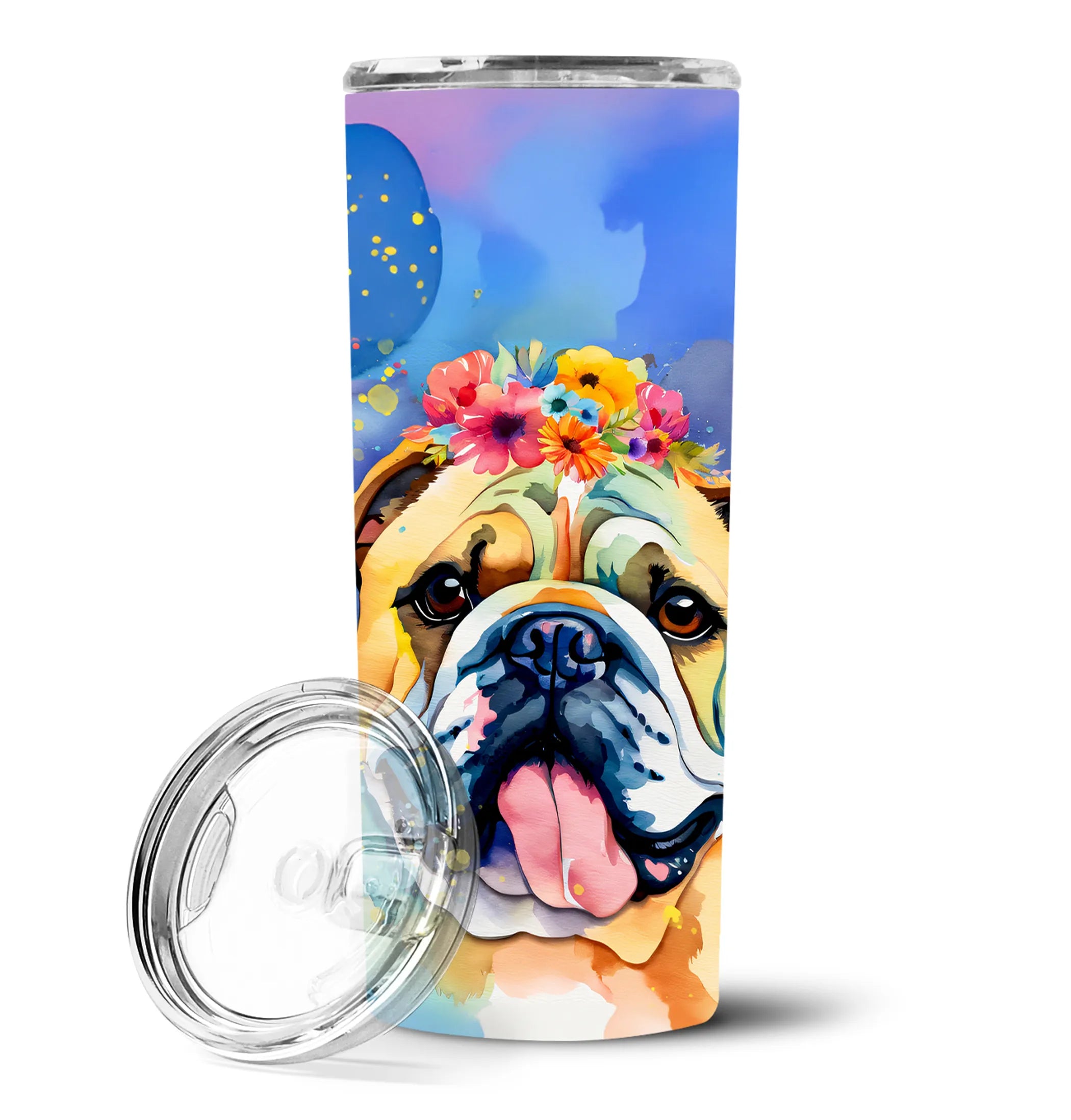 Hippie Dawg Stainless Steel Skinny Tumbler - Size: 20 OZ | Pack Of: 1 | Collection name: Hippie dawg