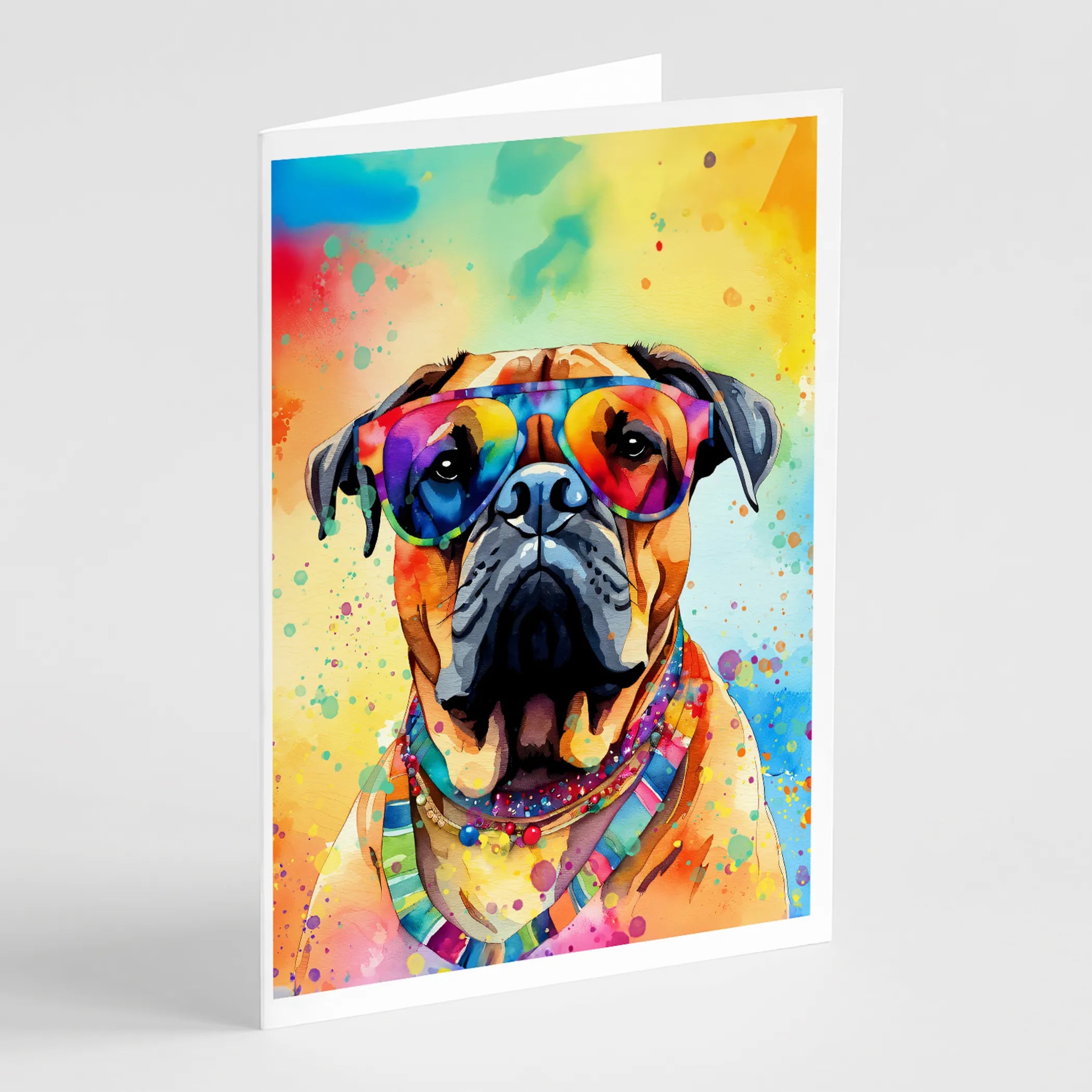 Hippie Dawg Greeting Cards  - Size: 5X7 | Pack Of: 1 | Collection name: Hippie dawg