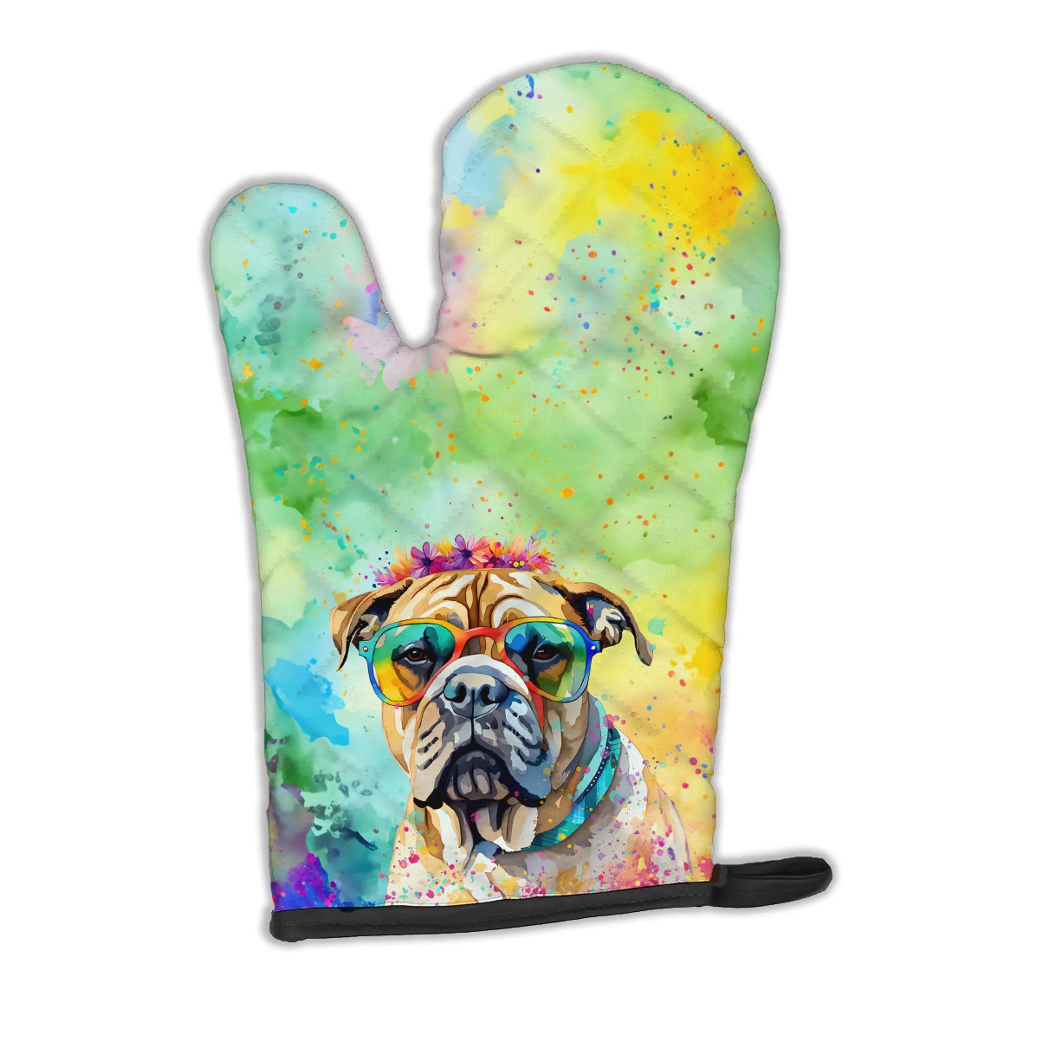 Hippie Dawg Oven Mitt - Size: 12HX8.5W | Pack Of: 1 | Collection name: Hippie dawg