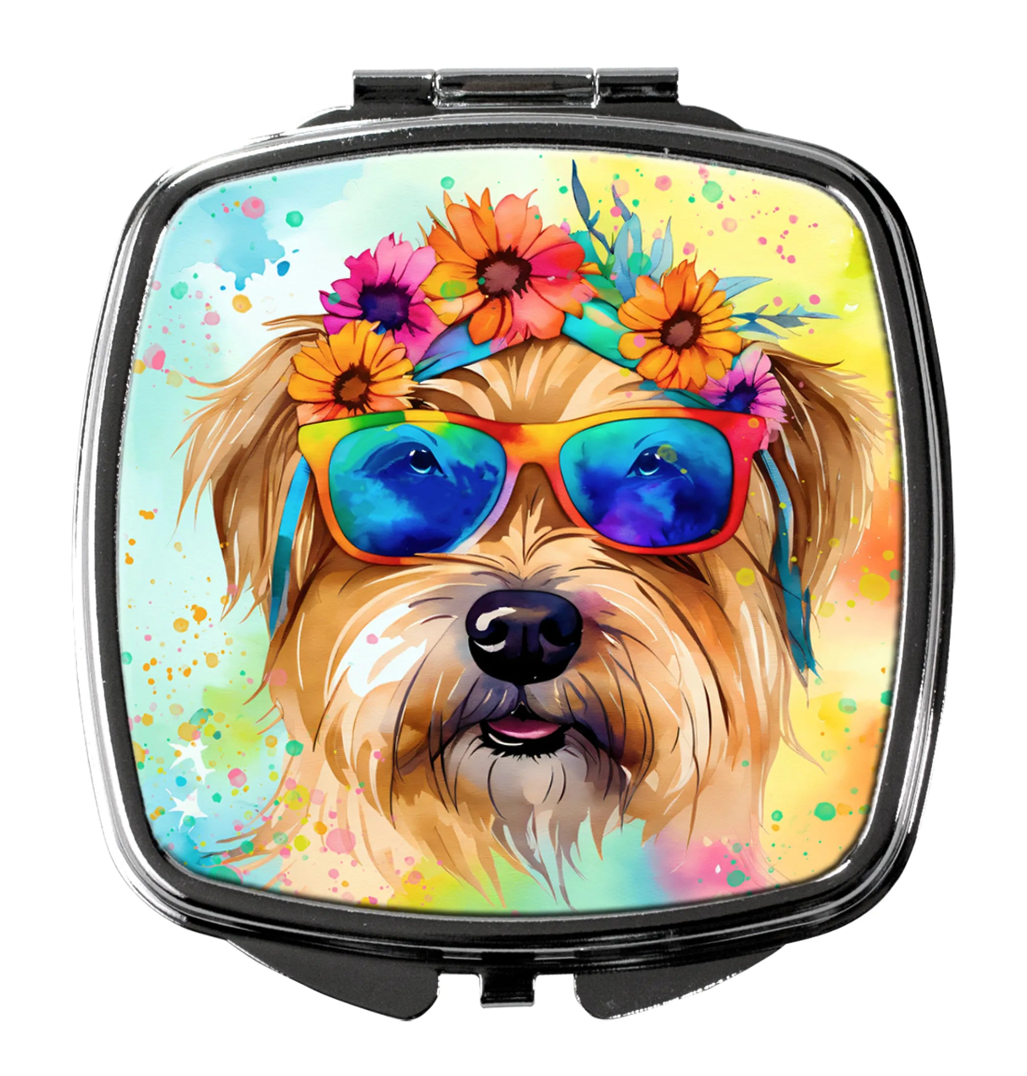 Hippie Dawg Compact Mirror - Pack Of: 1 | Collection name: Hippie dawg