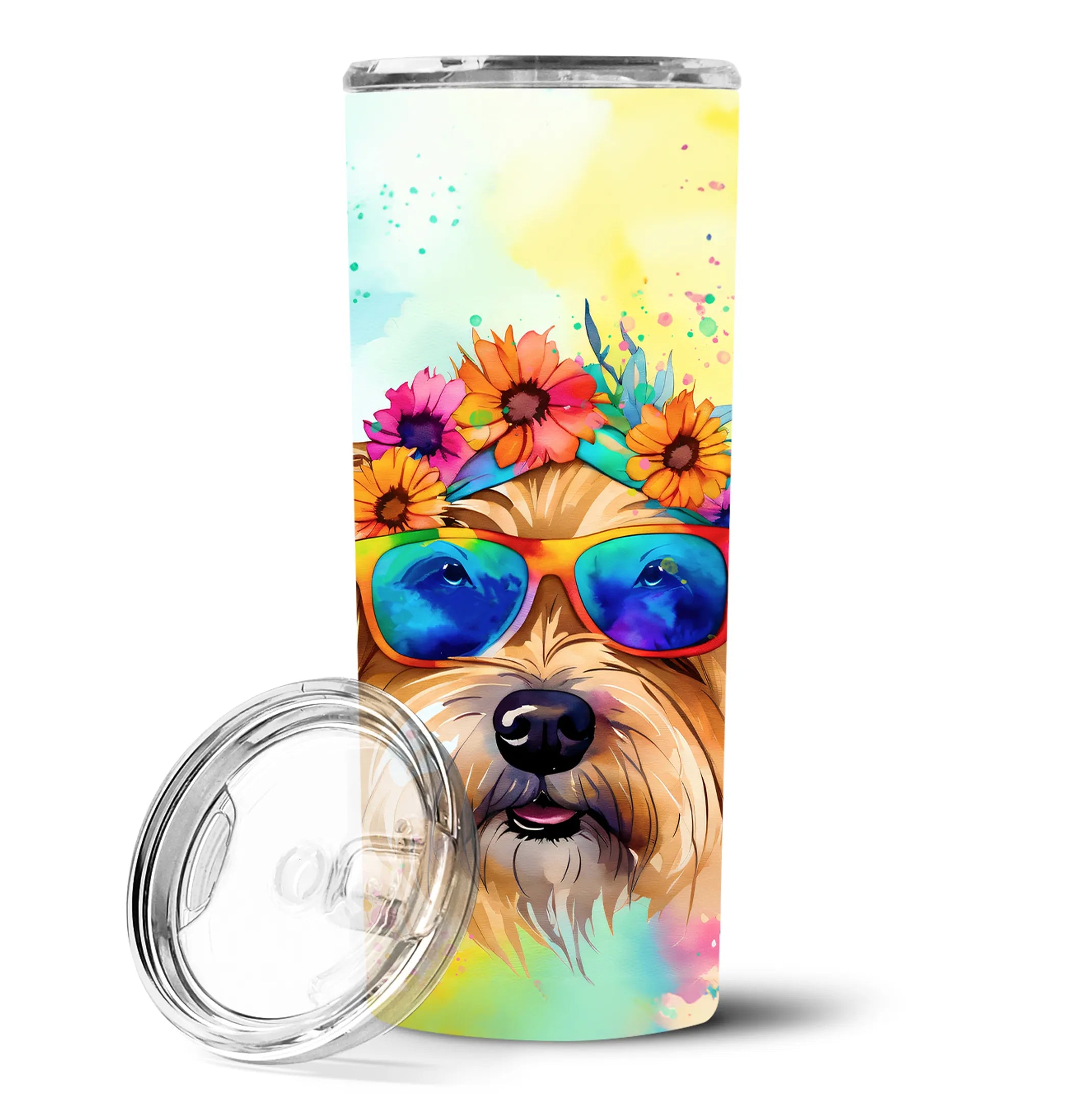 Hippie Dawg Stainless Steel Skinny Tumbler - Size: 20 OZ | Pack Of: 1 | Collection name: Hippie dawg