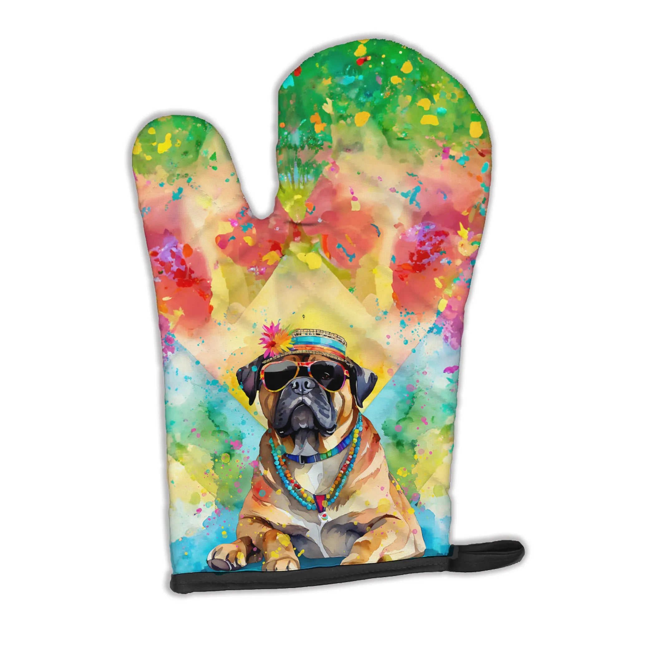 Hippie Dawg Oven Mitt - Size: 12HX8.5W | Pack Of: 1 | Collection name: Hippie dawg