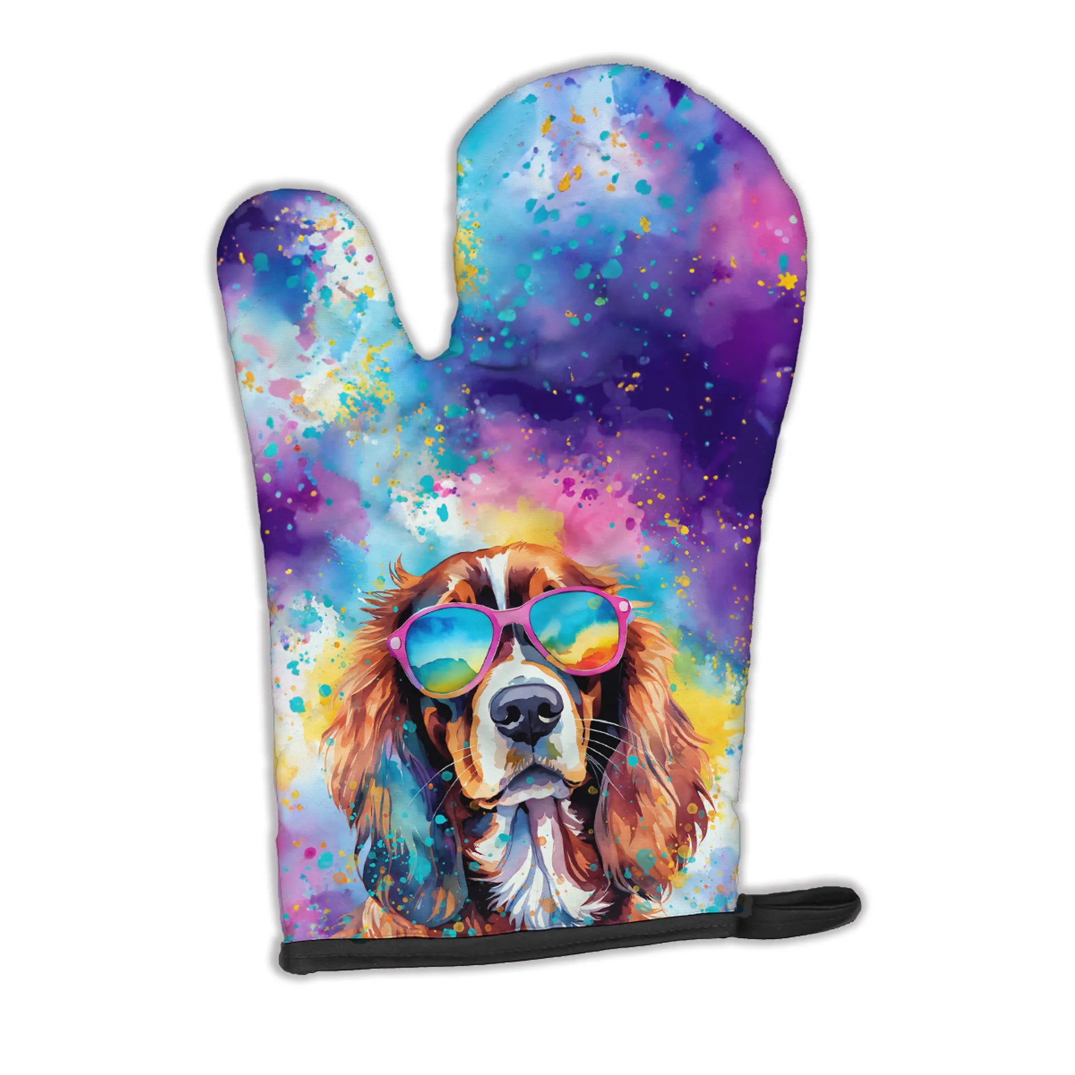 Hippie Dawg Oven Mitt - Size: 12HX8.5W | Pack Of: 1 | Collection name: Hippie dawg