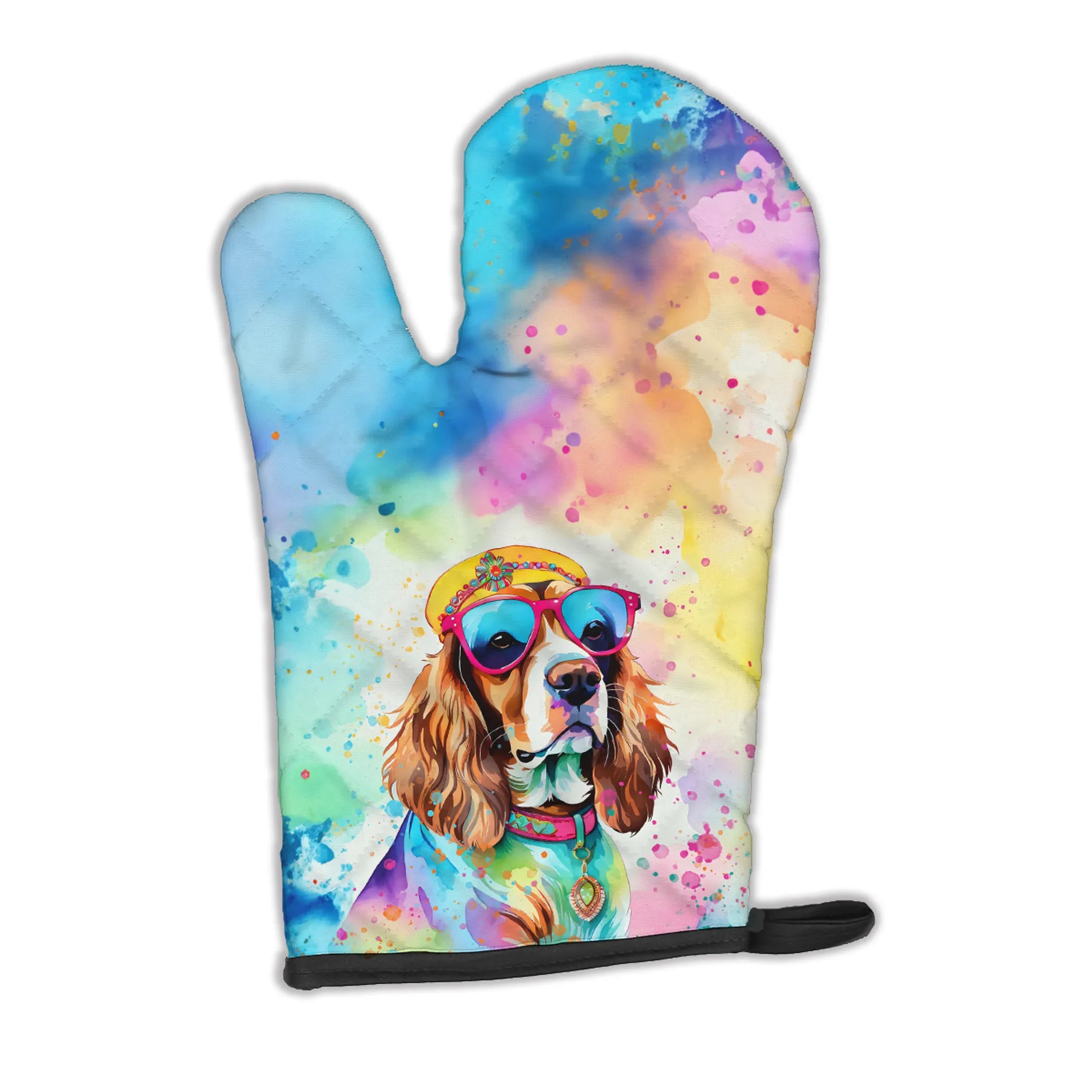 Hippie Dawg Oven Mitt - Size: 12HX8.5W | Pack Of: 1 | Collection name: Hippie dawg