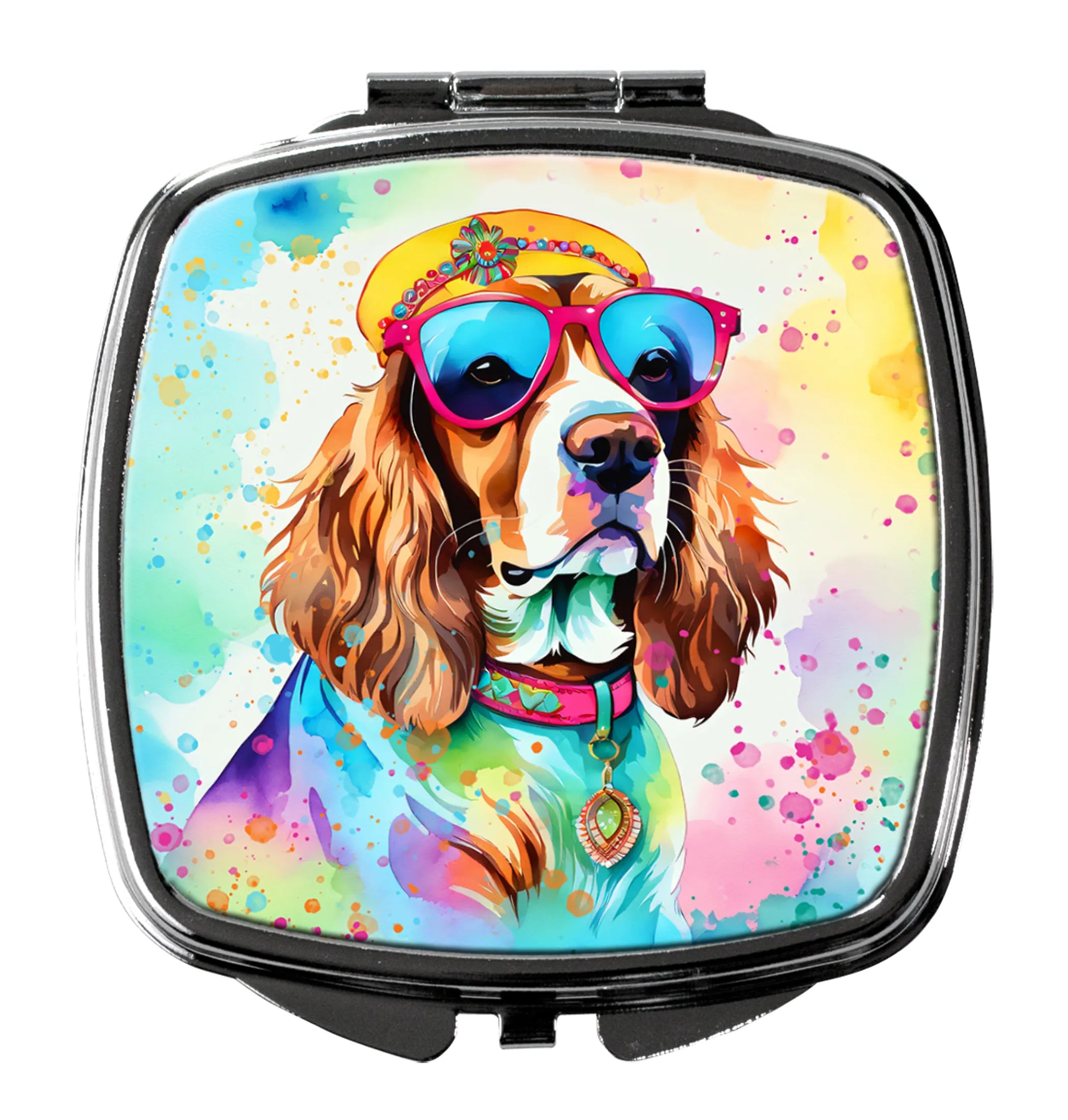 Hippie Dawg Compact Mirror - Pack Of: 1 | Collection name: Hippie dawg