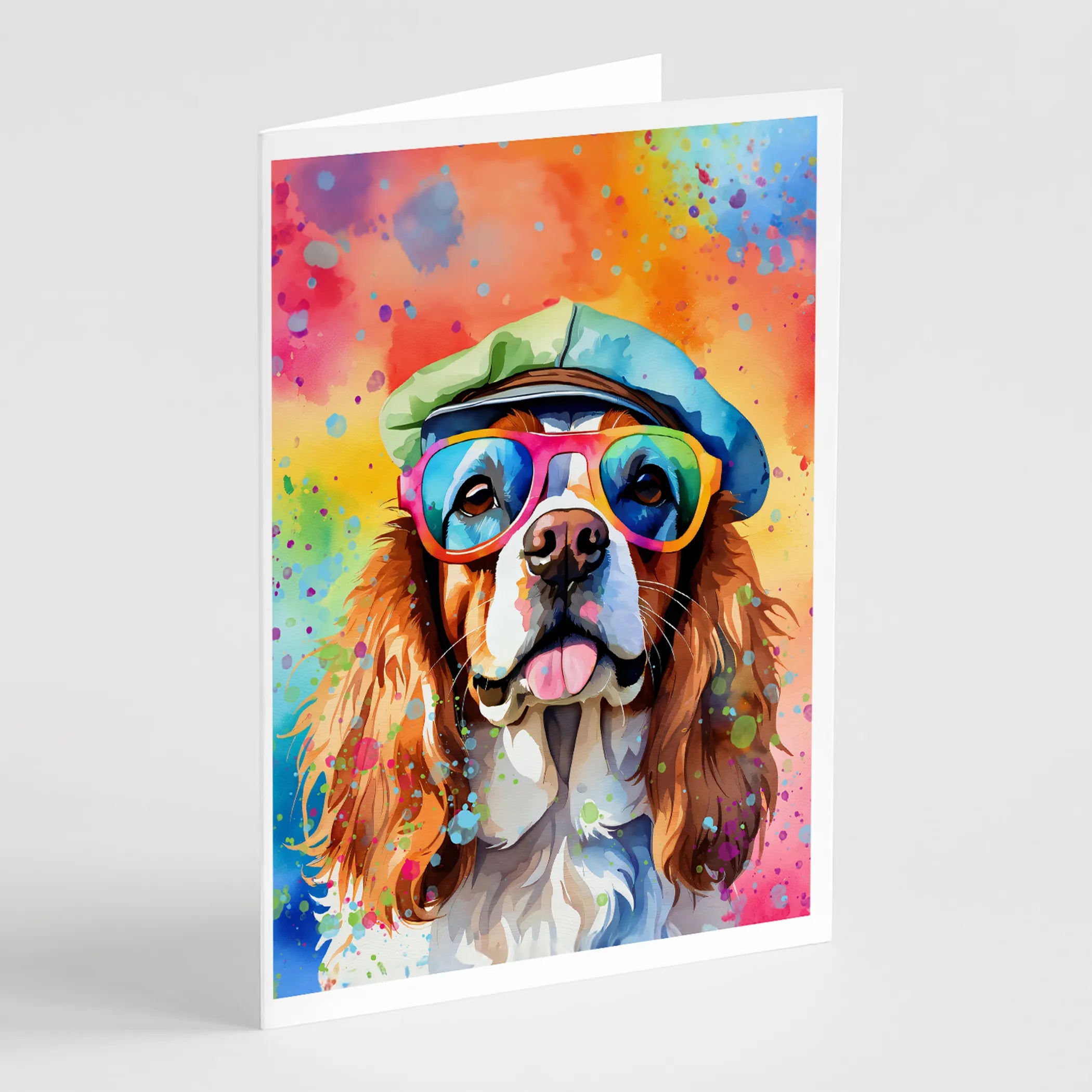 Hippie Dawg Greeting Cards  - Size: 5X7 | Pack Of: 1 | Collection name: Hippie dawg