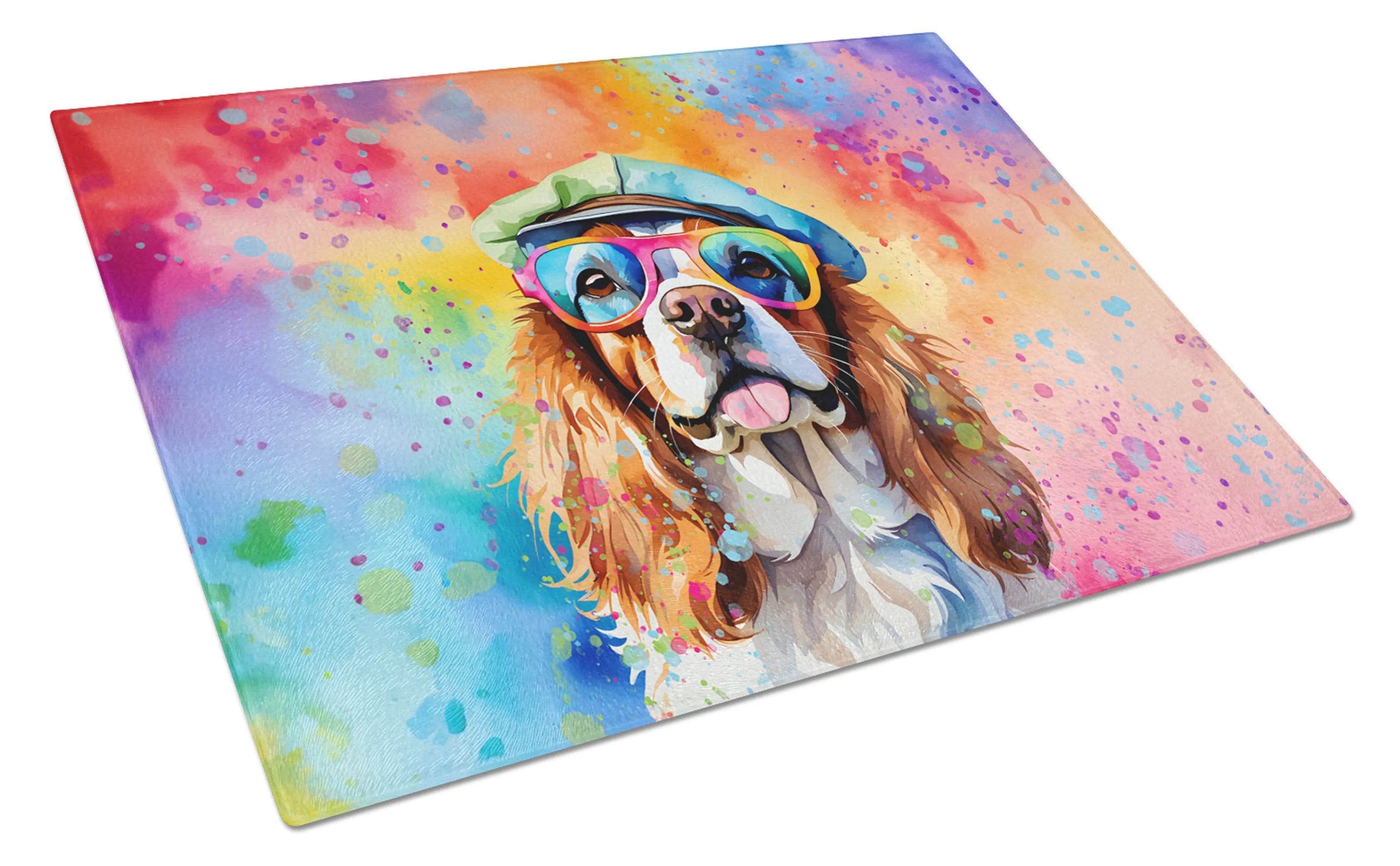 Hippie Dawg Glass Cutting Board - Size: LARGE | Pack Of: 1 | Collection name: Hippie dawg