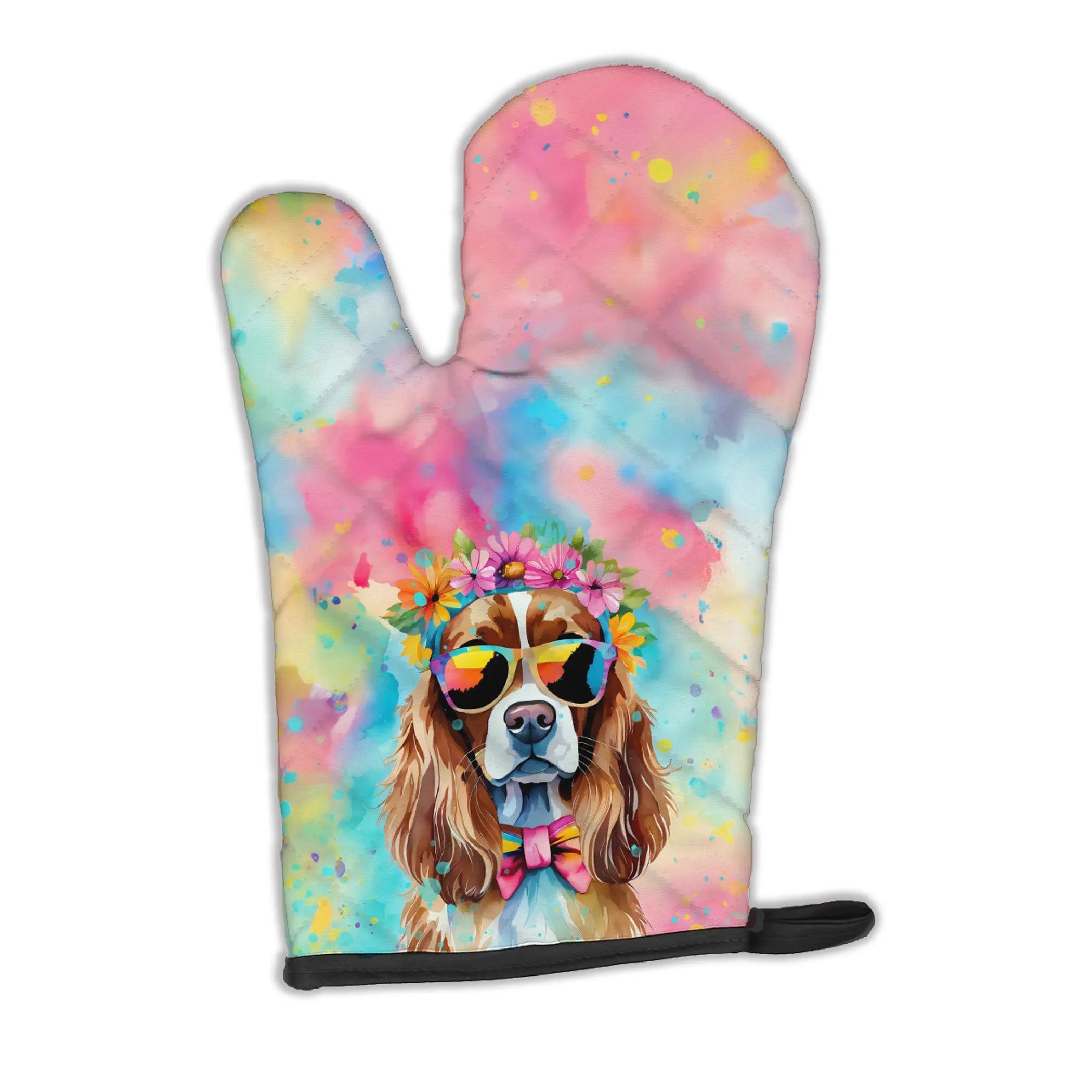 Hippie Dawg Oven Mitt - Size: 12HX8.5W | Pack Of: 1 | Collection name: Hippie dawg