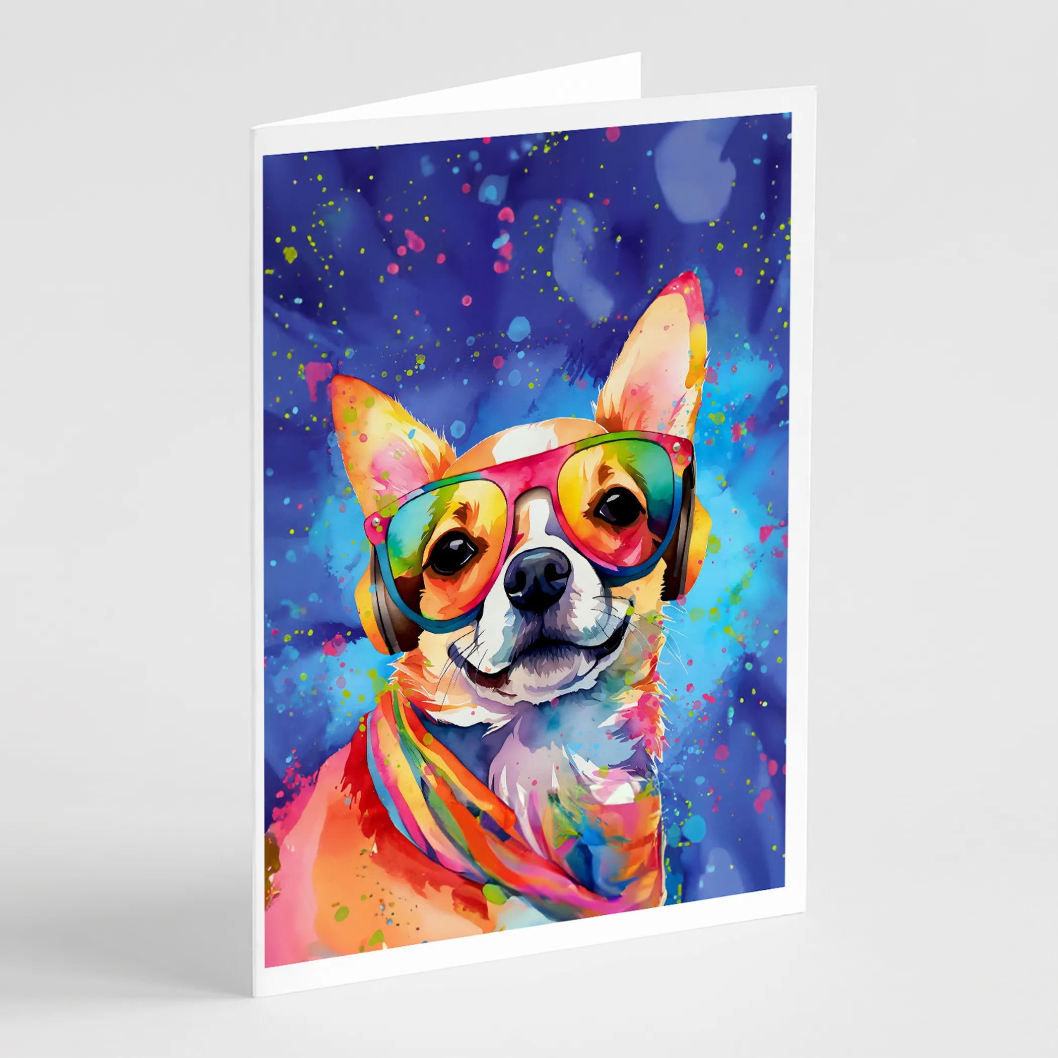 Hippie Dawg Greeting Cards  - Size: 5X7 | Pack Of: 1 | Collection name: Hippie dawg