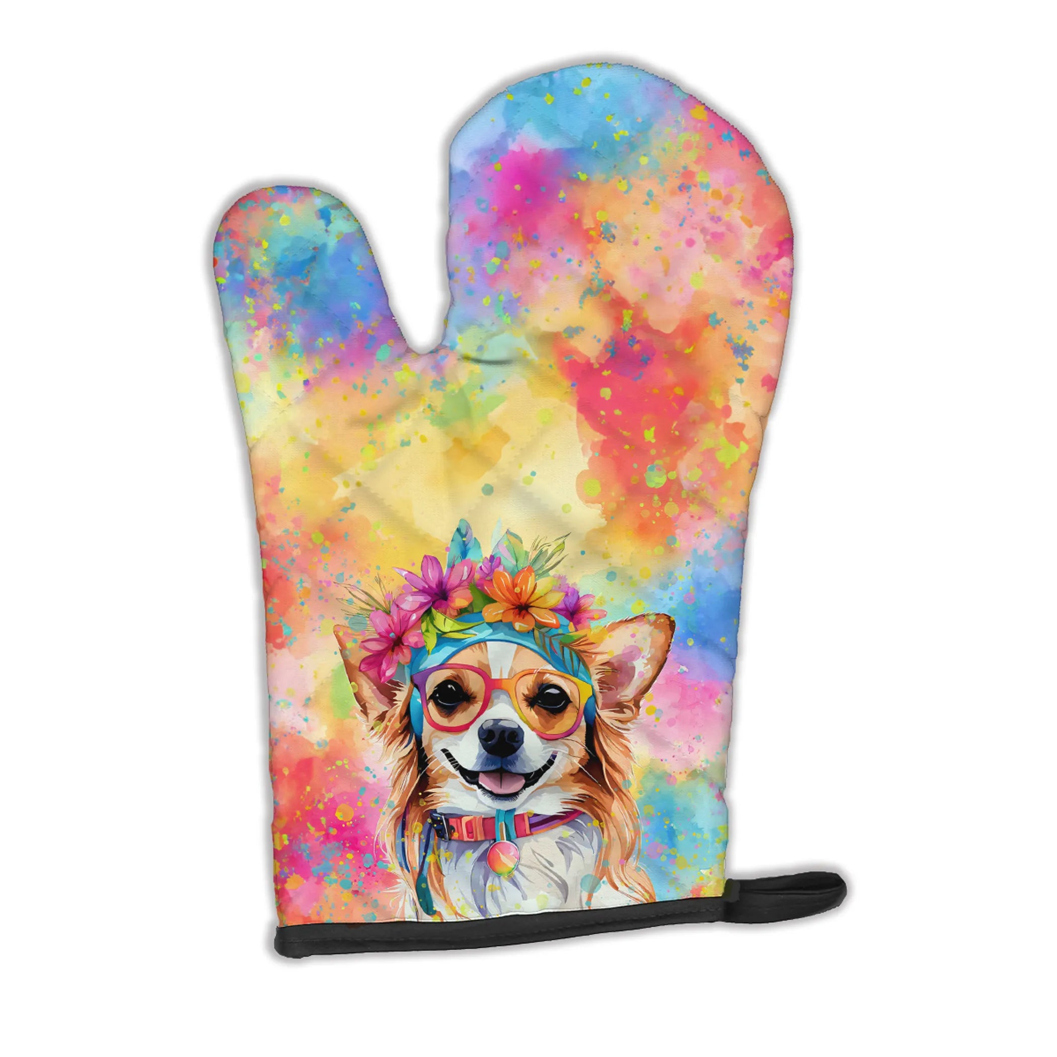 Hippie Dawg Oven Mitt - Size: 12HX8.5W | Pack Of: 1 | Collection name: Hippie dawg