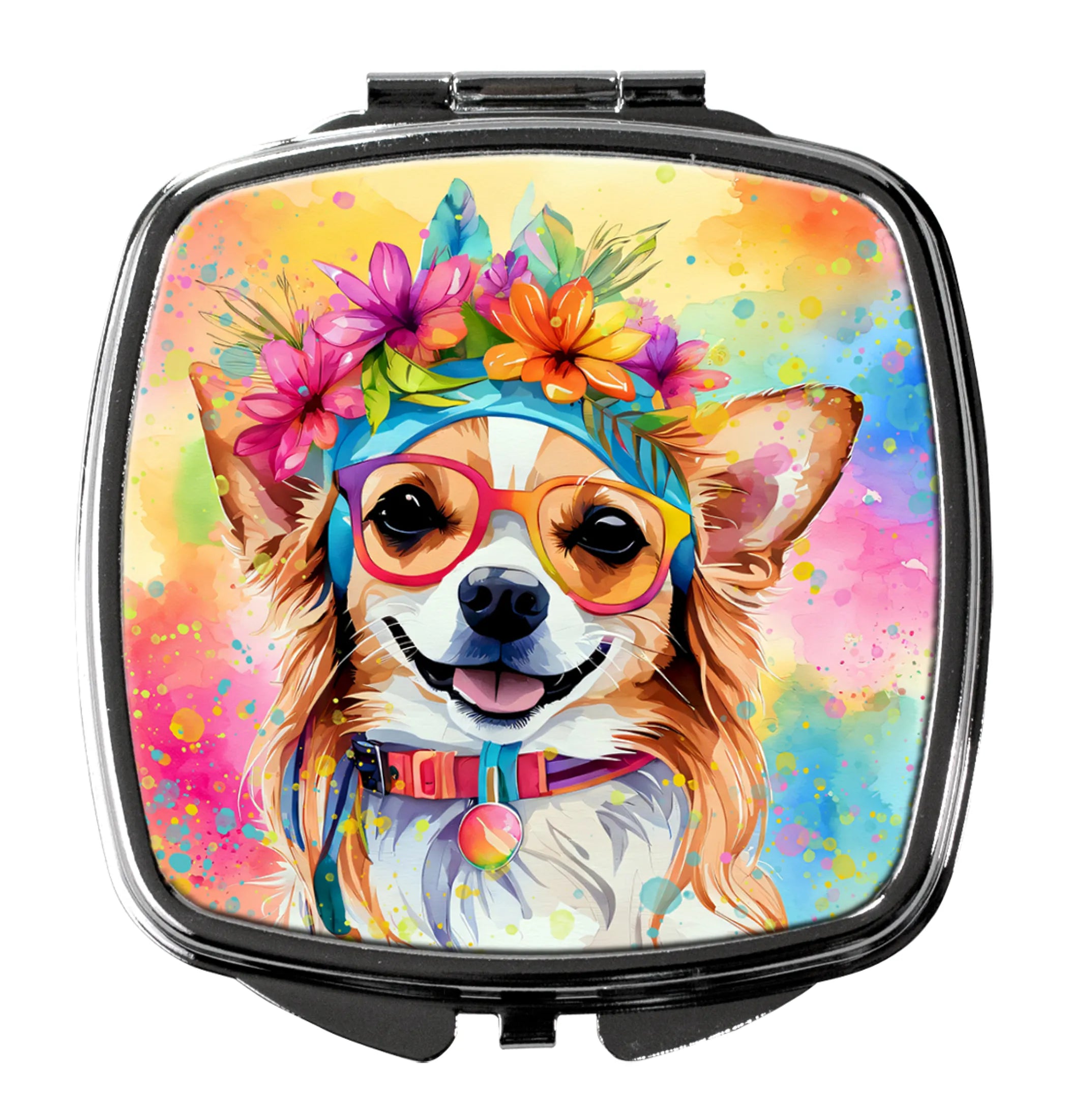 Hippie Dawg Compact Mirror - Pack Of: 1 | Collection name: Hippie dawg