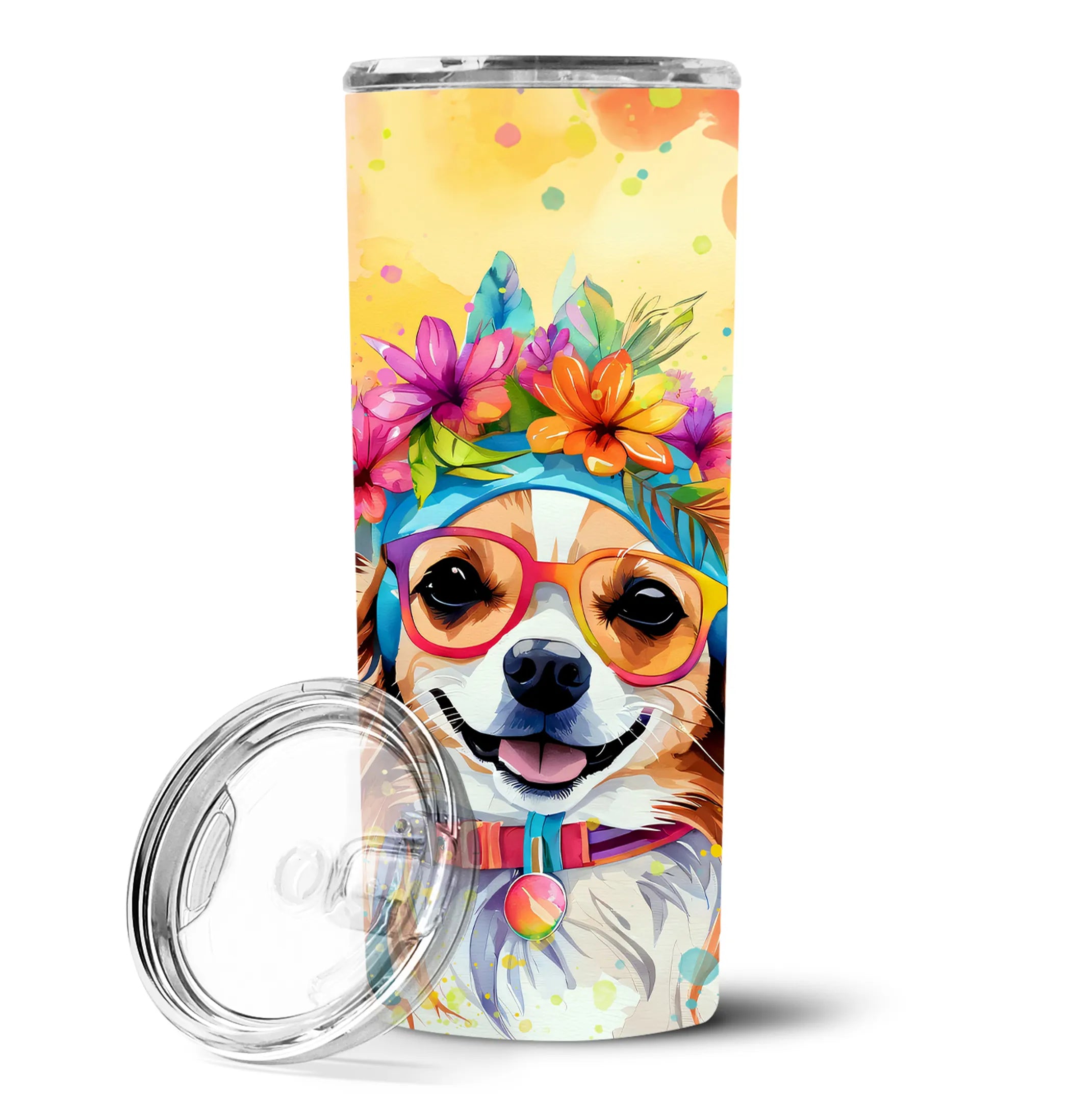 Hippie Dawg Stainless Steel Skinny Tumbler - Size: 20 OZ | Pack Of: 1 | Collection name: Hippie dawg