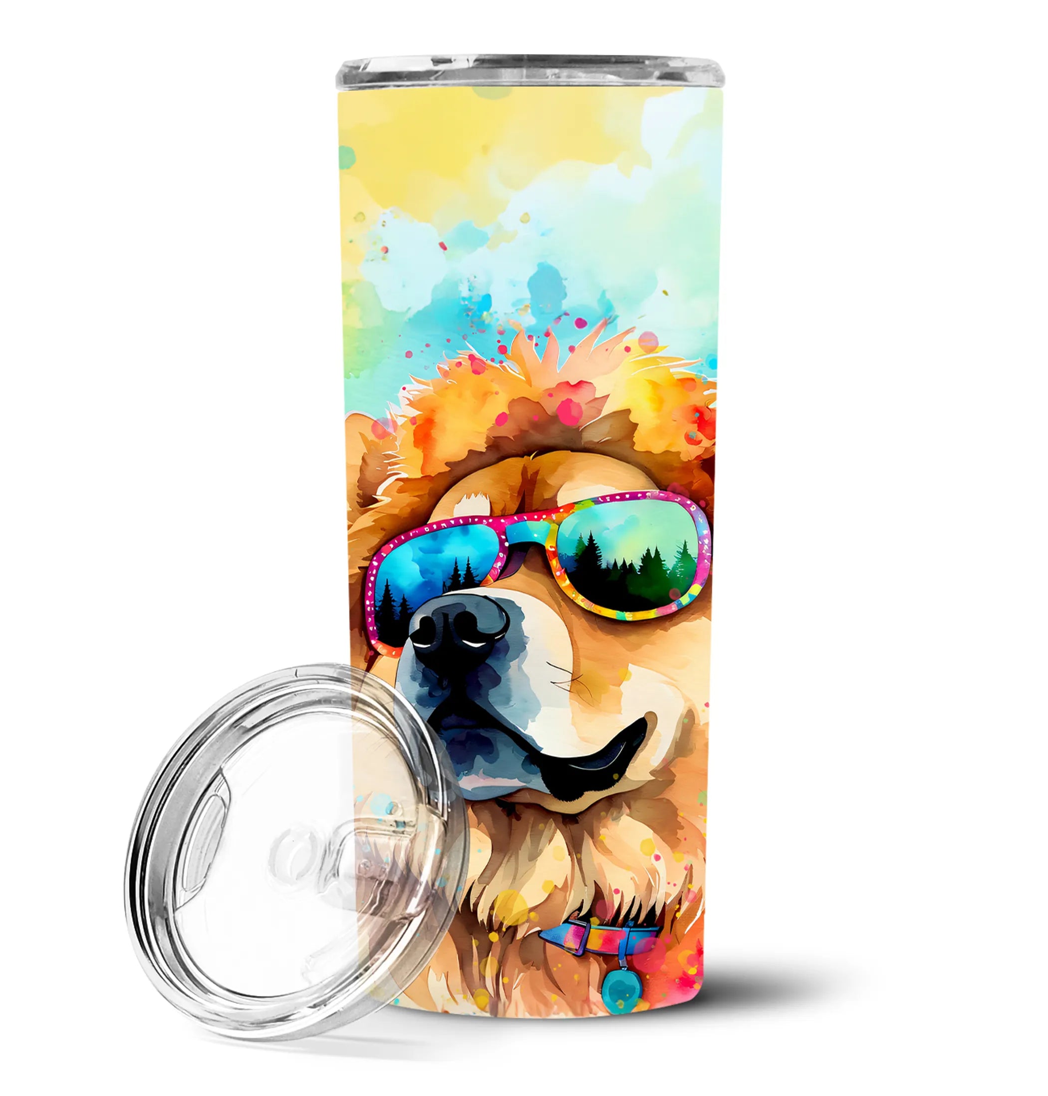 Hippie Dawg Stainless Steel Skinny Tumbler - Size: 20 OZ | Pack Of: 1 | Collection name: Hippie dawg