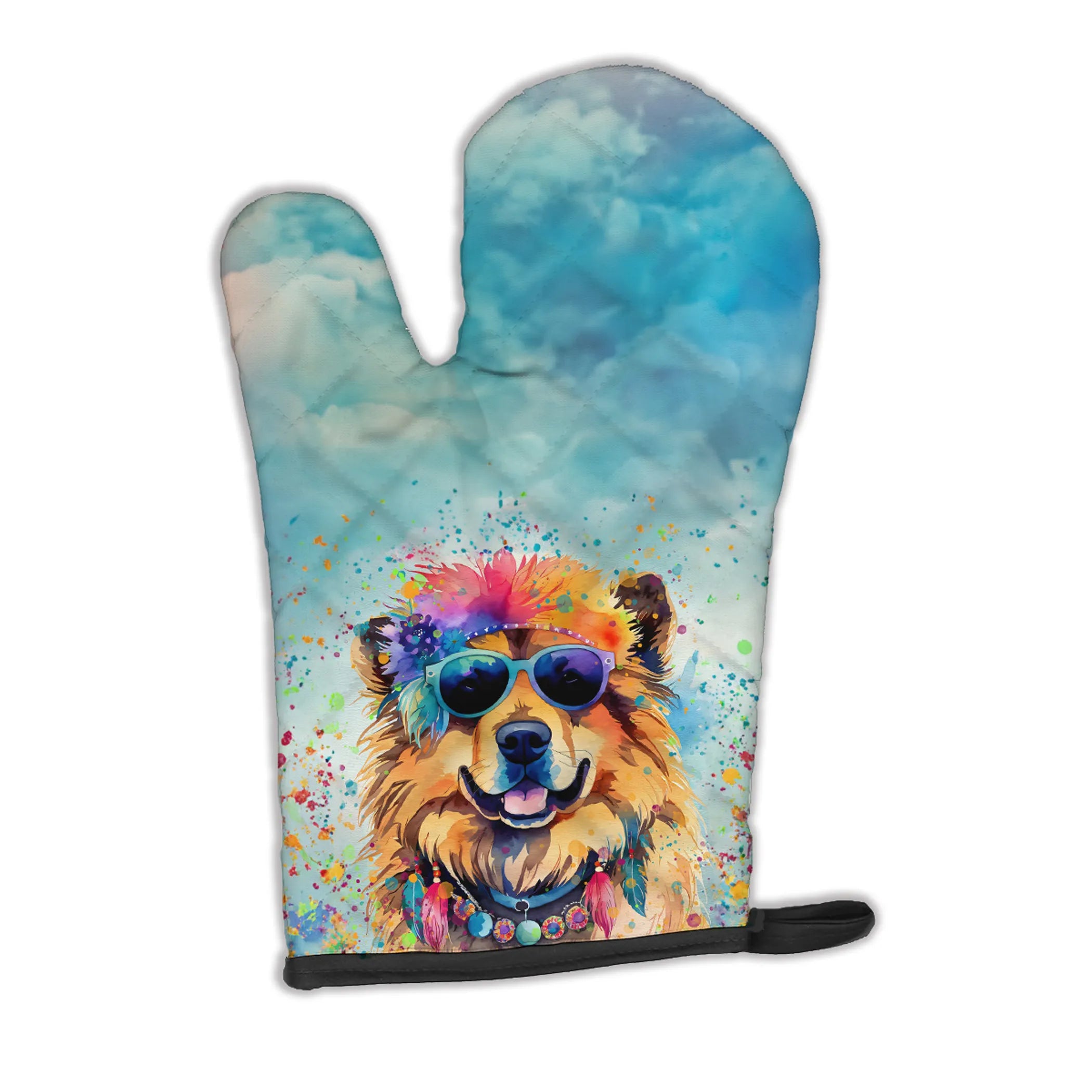 Hippie Dawg Oven Mitt - Size: 12HX8.5W | Pack Of: 1 | Collection name: Hippie dawg
