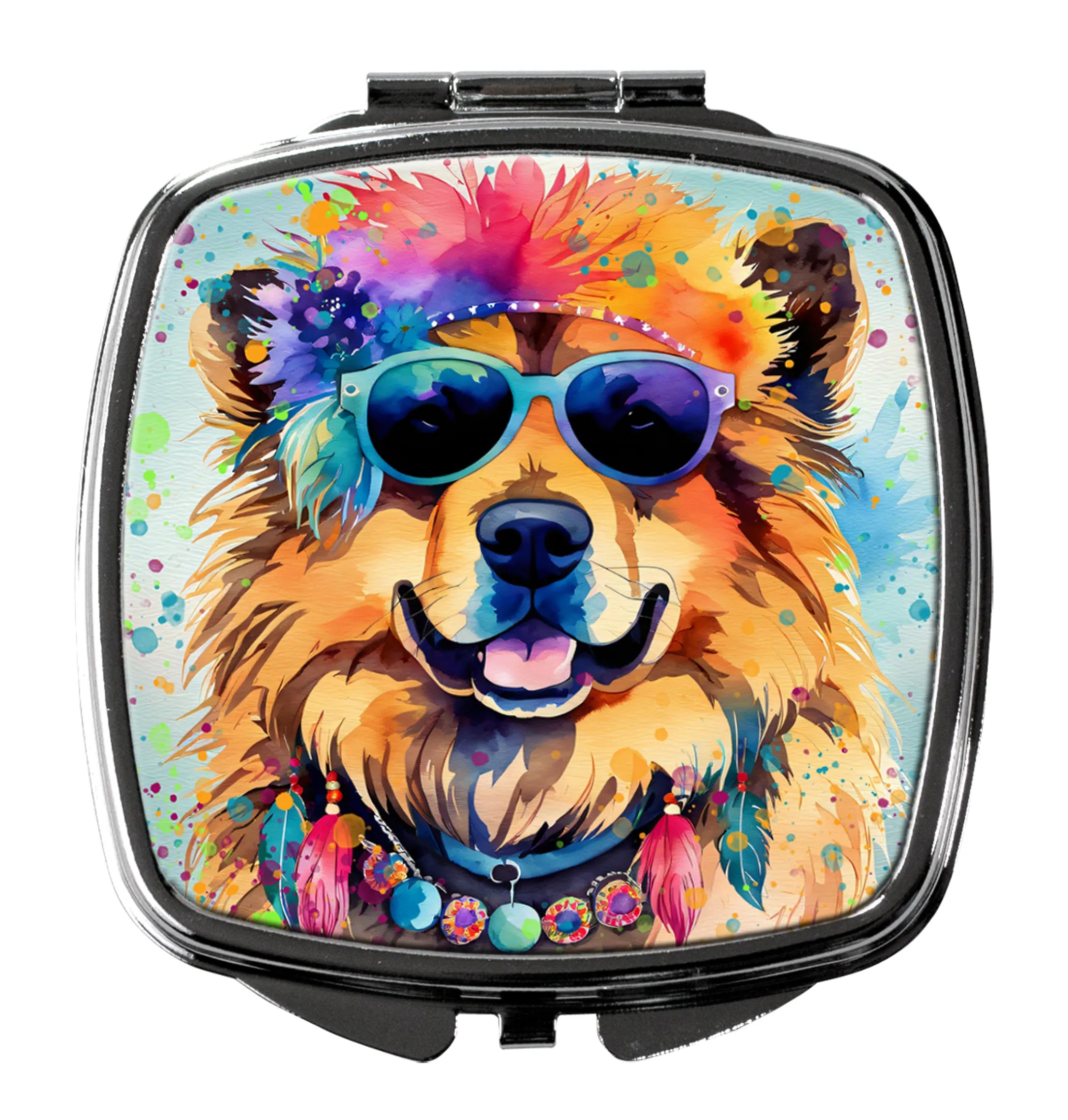 Hippie Dawg Compact Mirror - Pack Of: 1 | Collection name: Hippie dawg