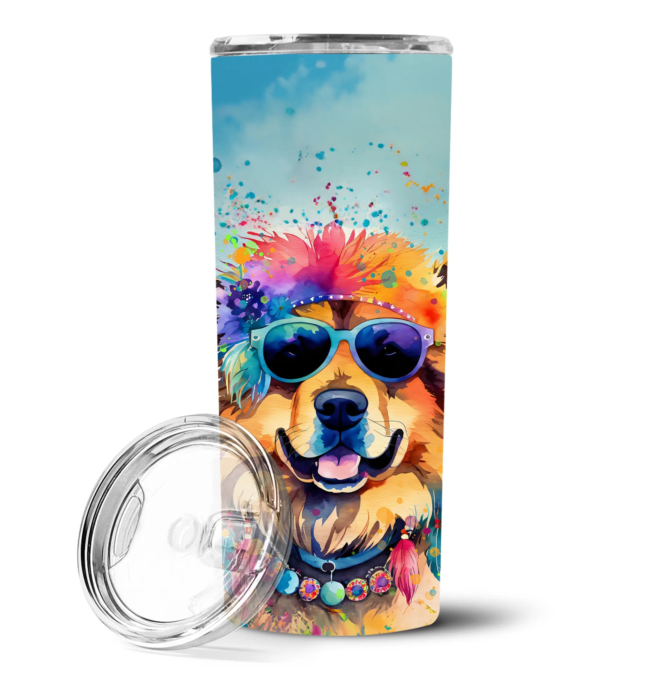 Hippie Dawg Stainless Steel Skinny Tumbler - Size: 20 OZ | Pack Of: 1 | Collection name: Hippie dawg
