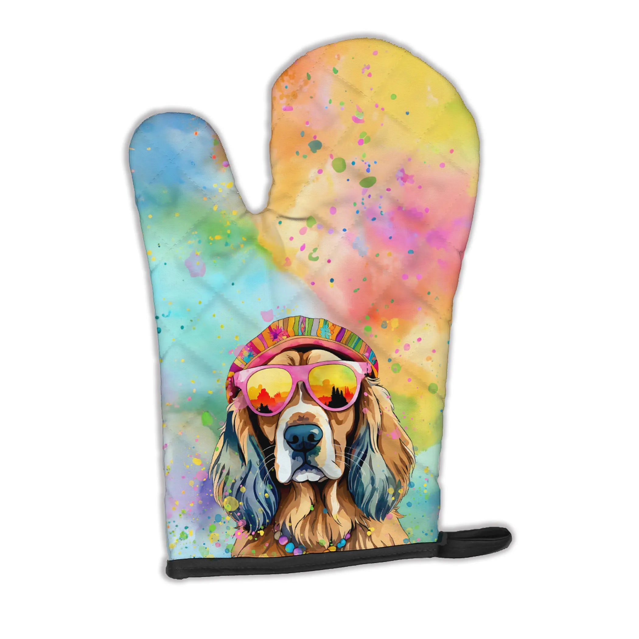 Hippie Dawg Oven Mitt - Size: 12HX8.5W | Pack Of: 1 | Collection name: Hippie dawg