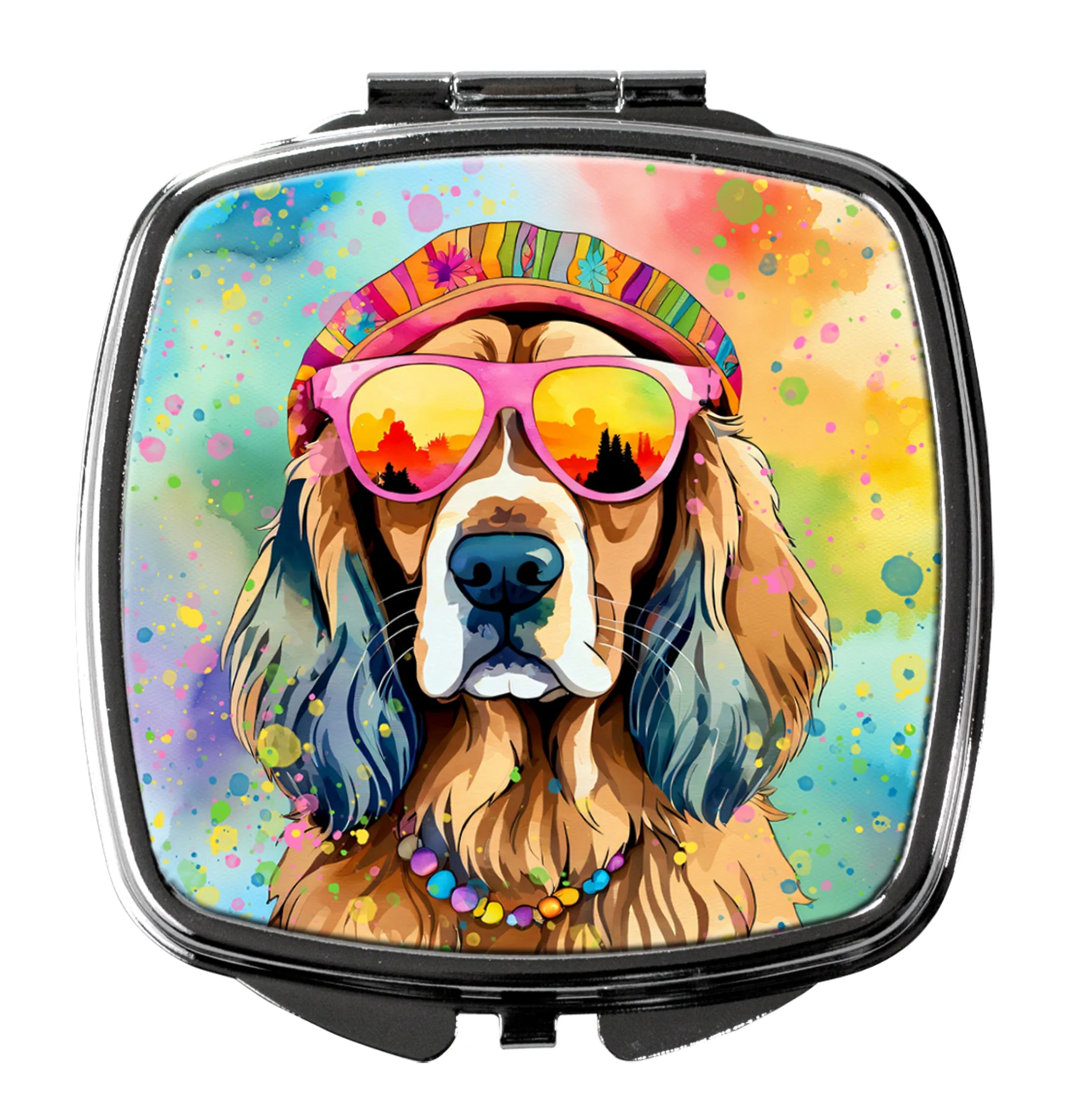Hippie Dawg Compact Mirror - Pack Of: 1 | Collection name: Hippie dawg