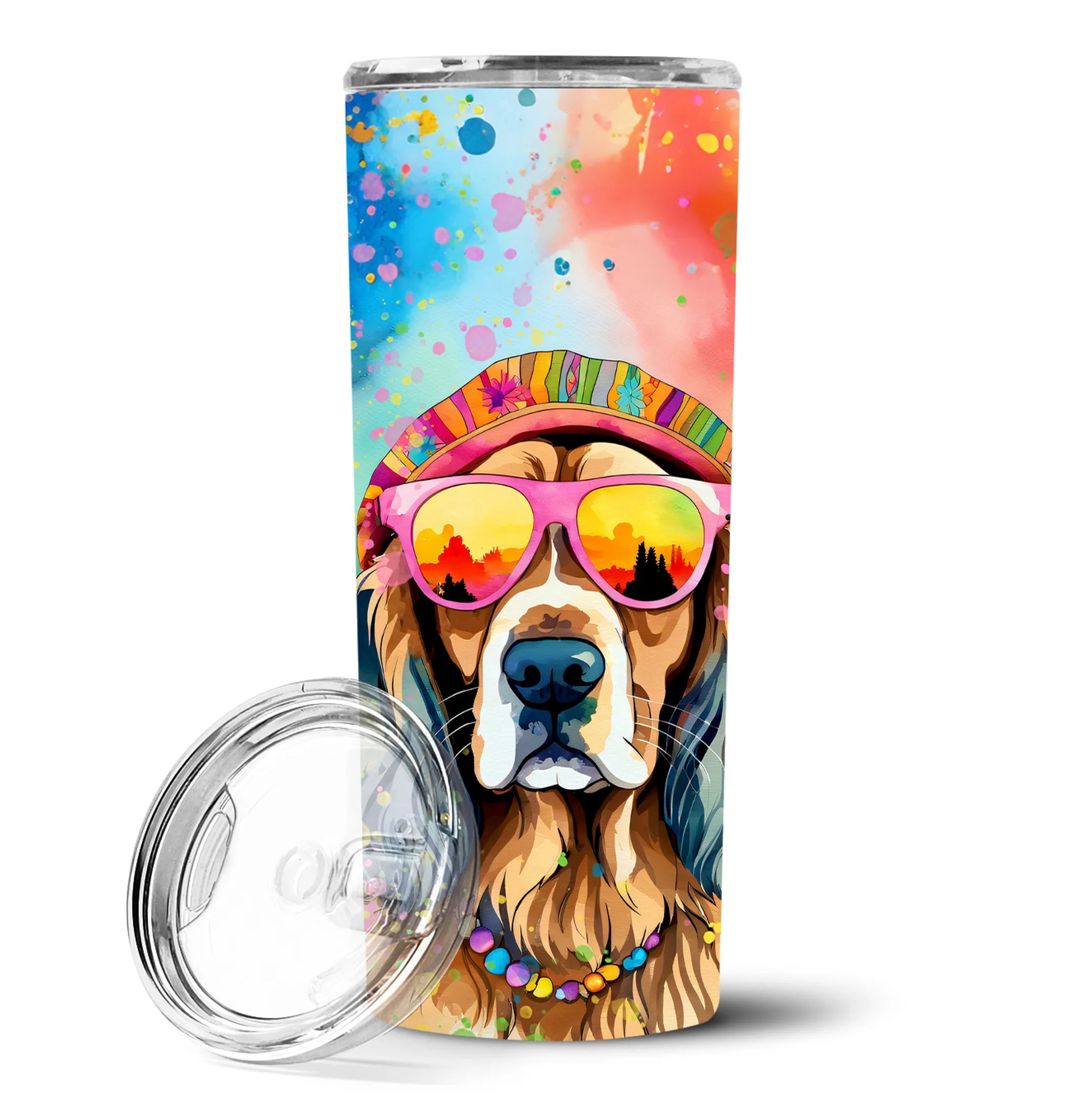 Hippie Dawg Stainless Steel Skinny Tumbler - Size: 20 OZ | Pack Of: 1 | Collection name: Hippie dawg