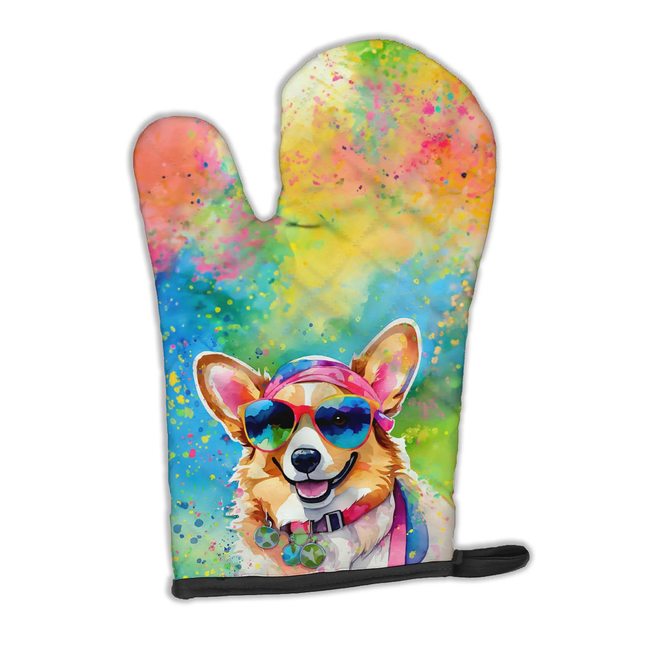 Hippie Dawg Oven Mitt - Size: 12HX8.5W | Pack Of: 1 | Collection name: Hippie dawg
