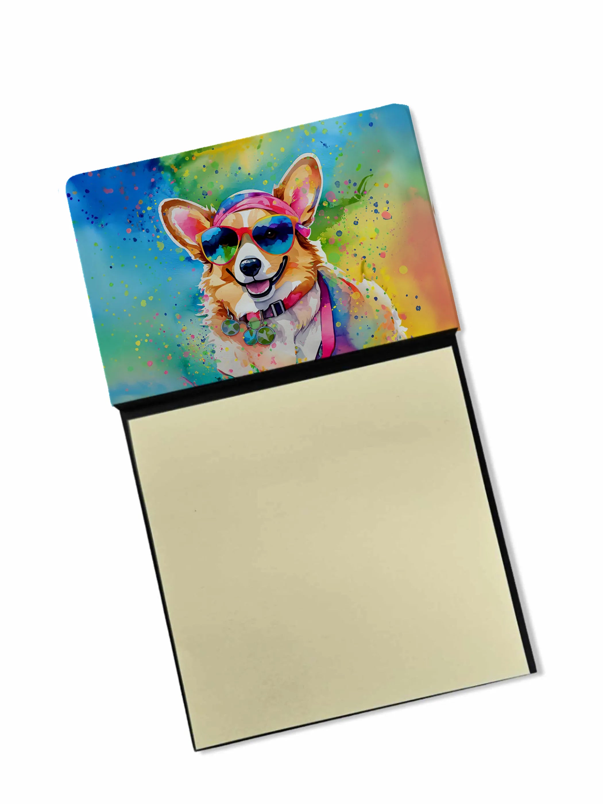 Hippie Dawg Sticky Note Holder - Pack Of: 1 | Collection name: Hippie dawg