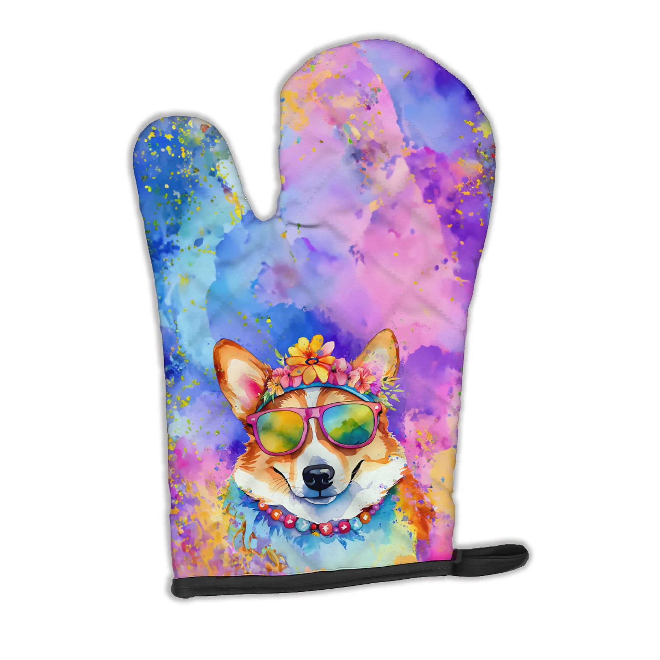 Hippie Dawg Oven Mitt - Size: 12HX8.5W | Pack Of: 1 | Collection name: Hippie dawg
