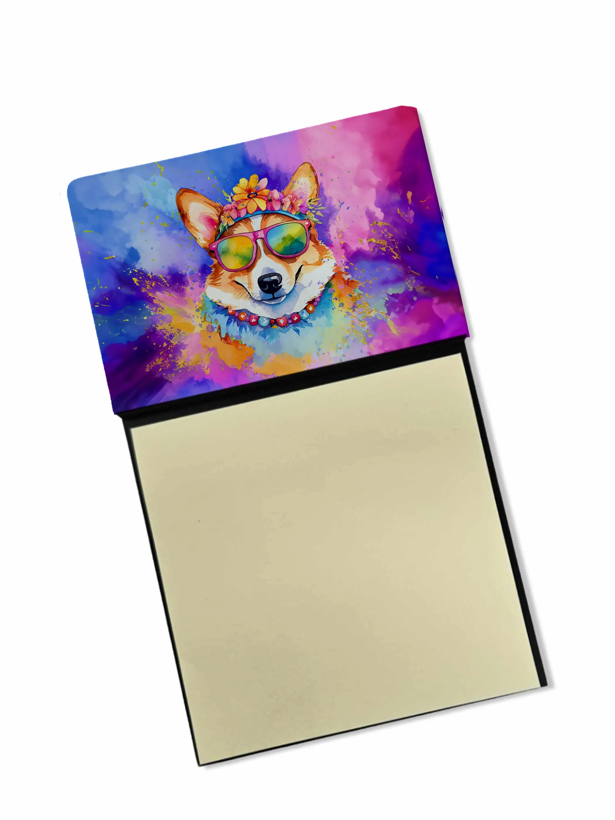 Hippie Dawg Sticky Note Holder - Pack Of: 1 | Collection name: Hippie dawg