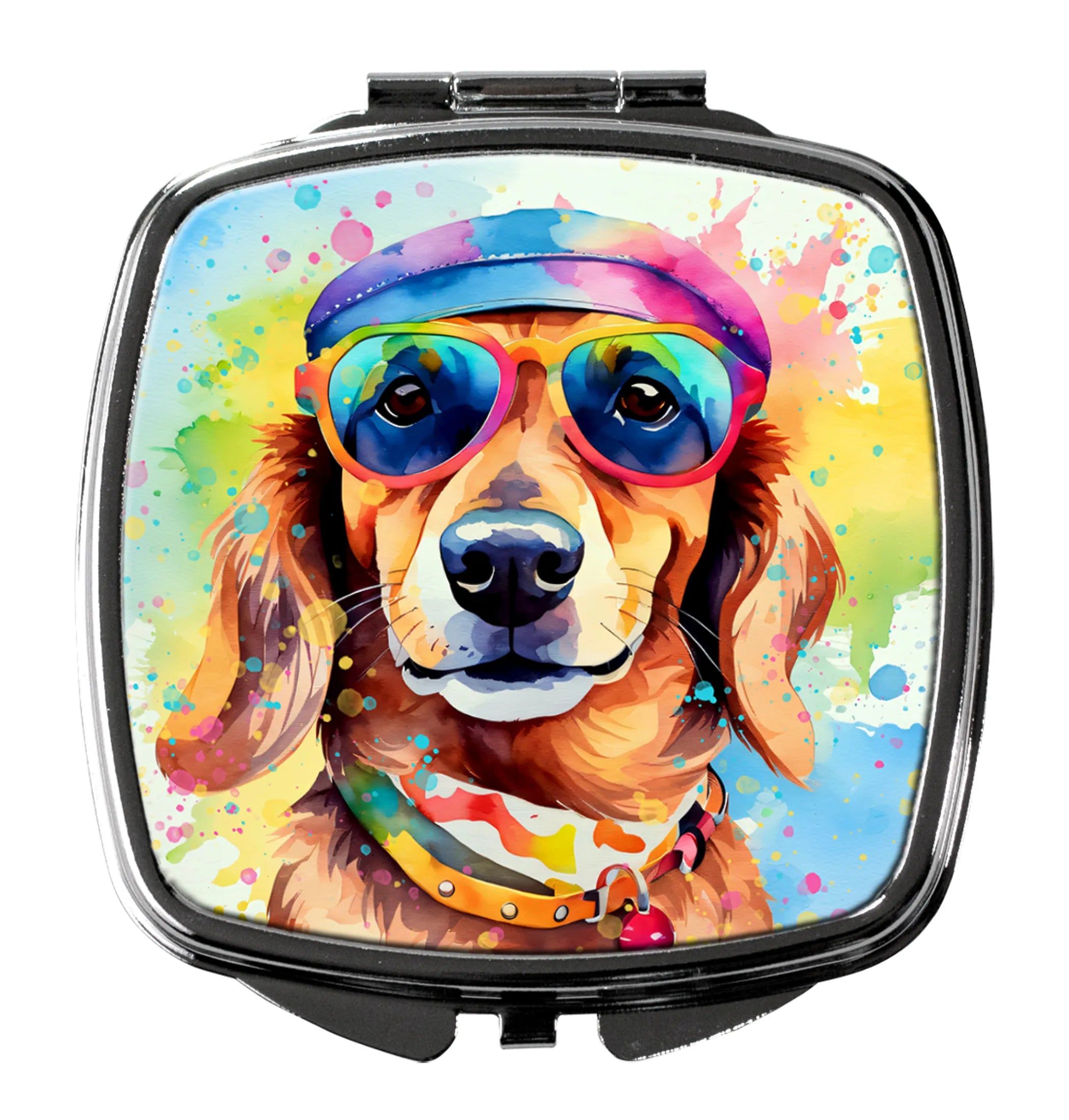 Hippie Dawg Compact Mirror - Pack Of: 1 | Collection name: Hippie dawg