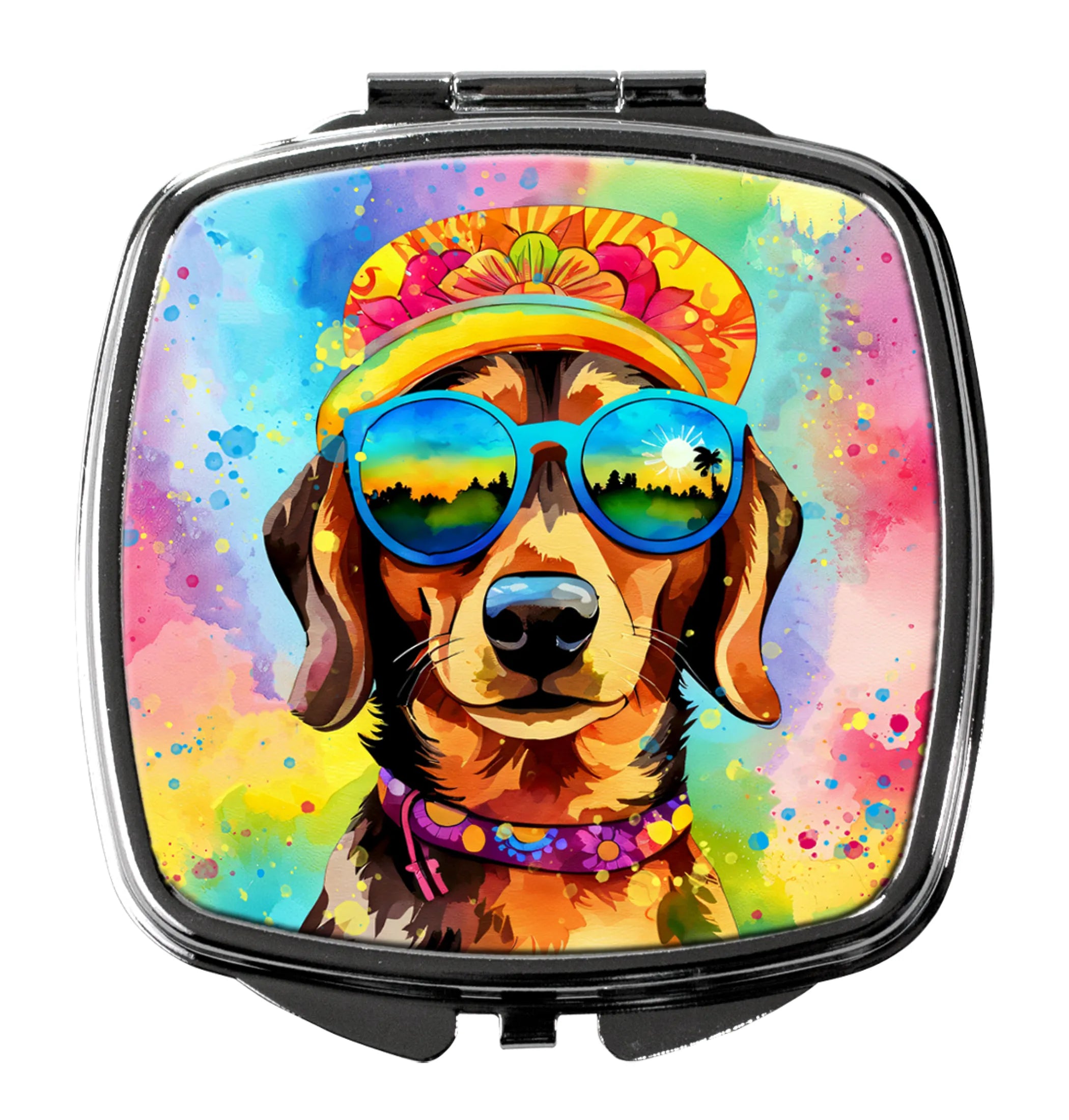 Hippie Dawg Compact Mirror - Pack Of: 1 | Collection name: Hippie dawg