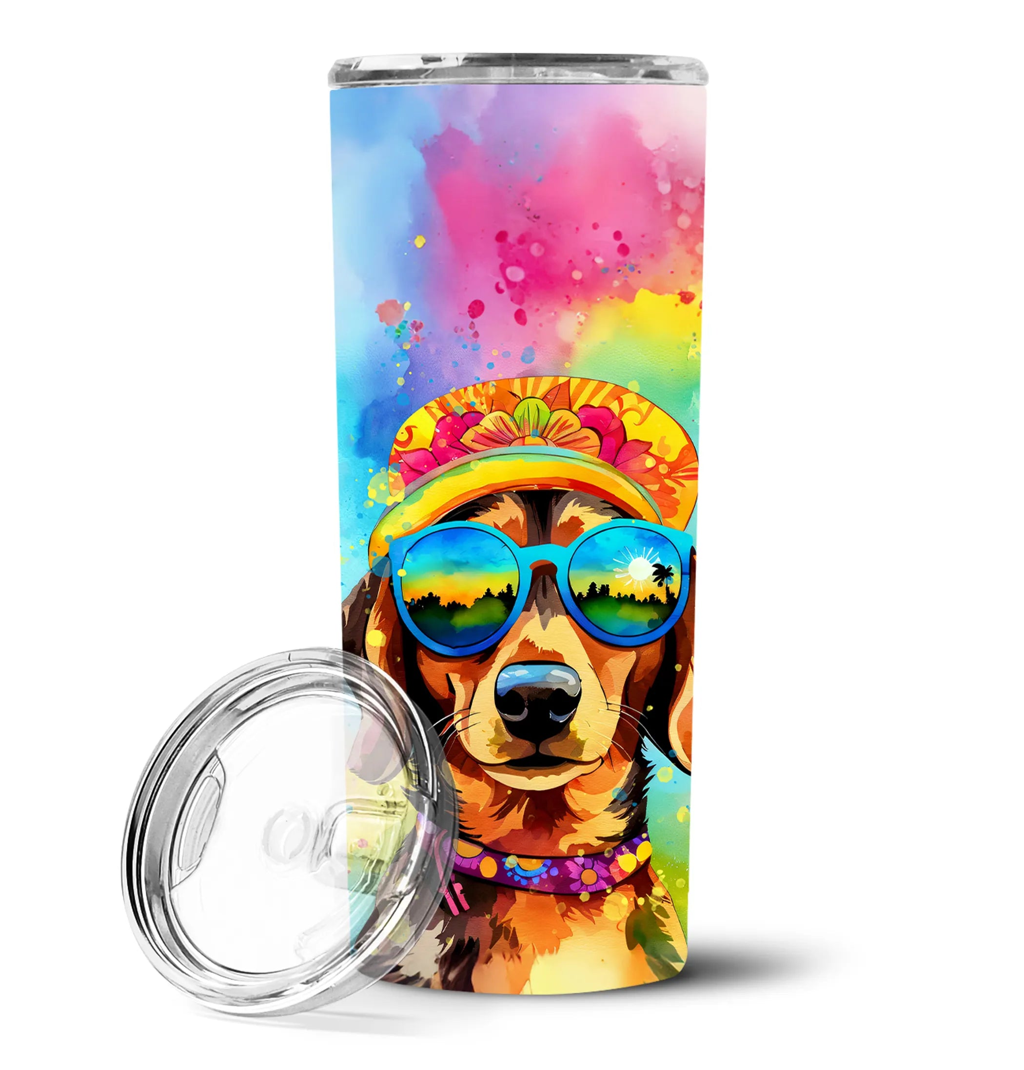 Hippie Dawg Stainless Steel Skinny Tumbler - Size: 20 OZ | Pack Of: 1 | Collection name: Hippie dawg