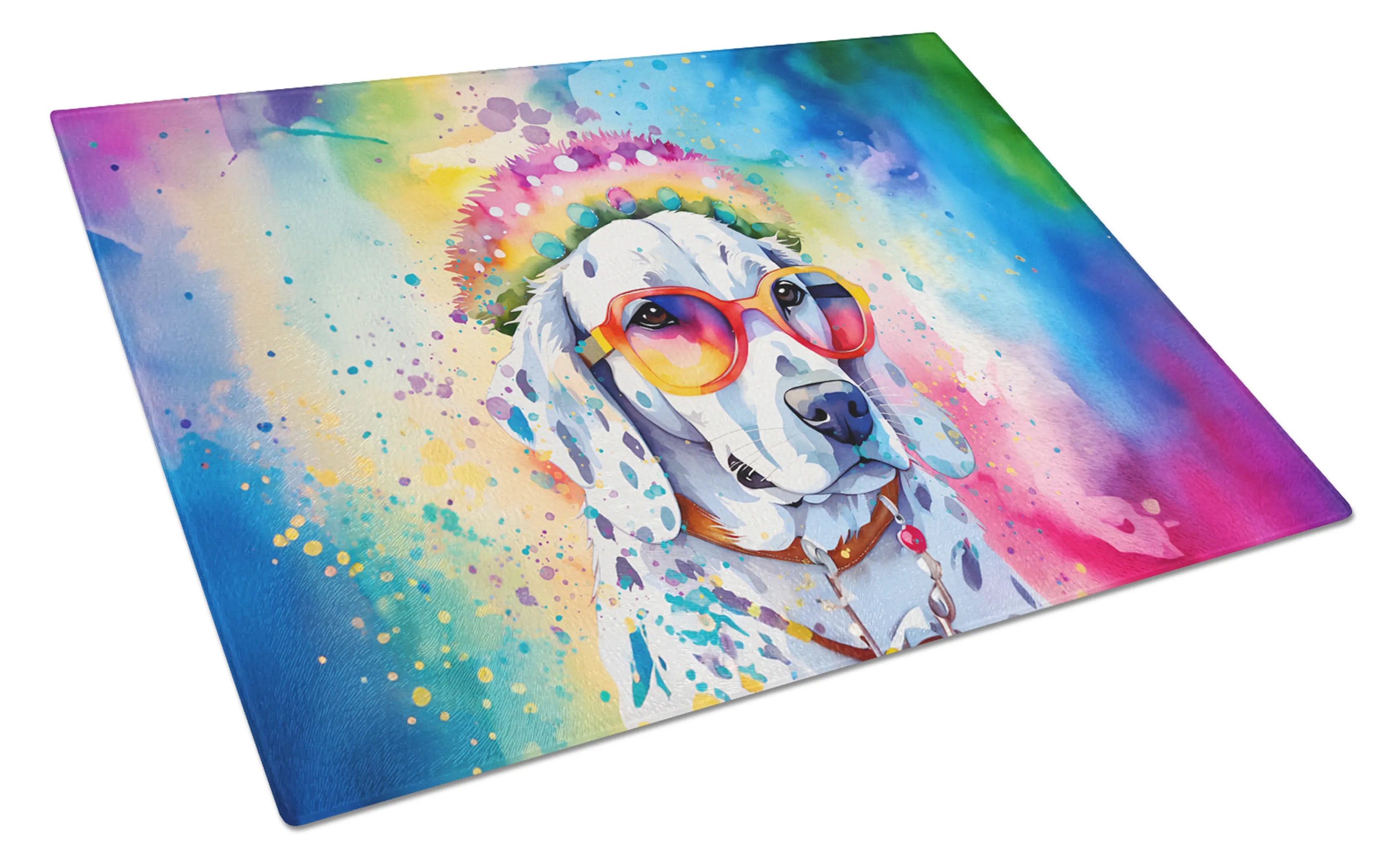 Hippie Dawg Glass Cutting Board - Size: LARGE | Pack Of: 1 | Collection name: Hippie dawg