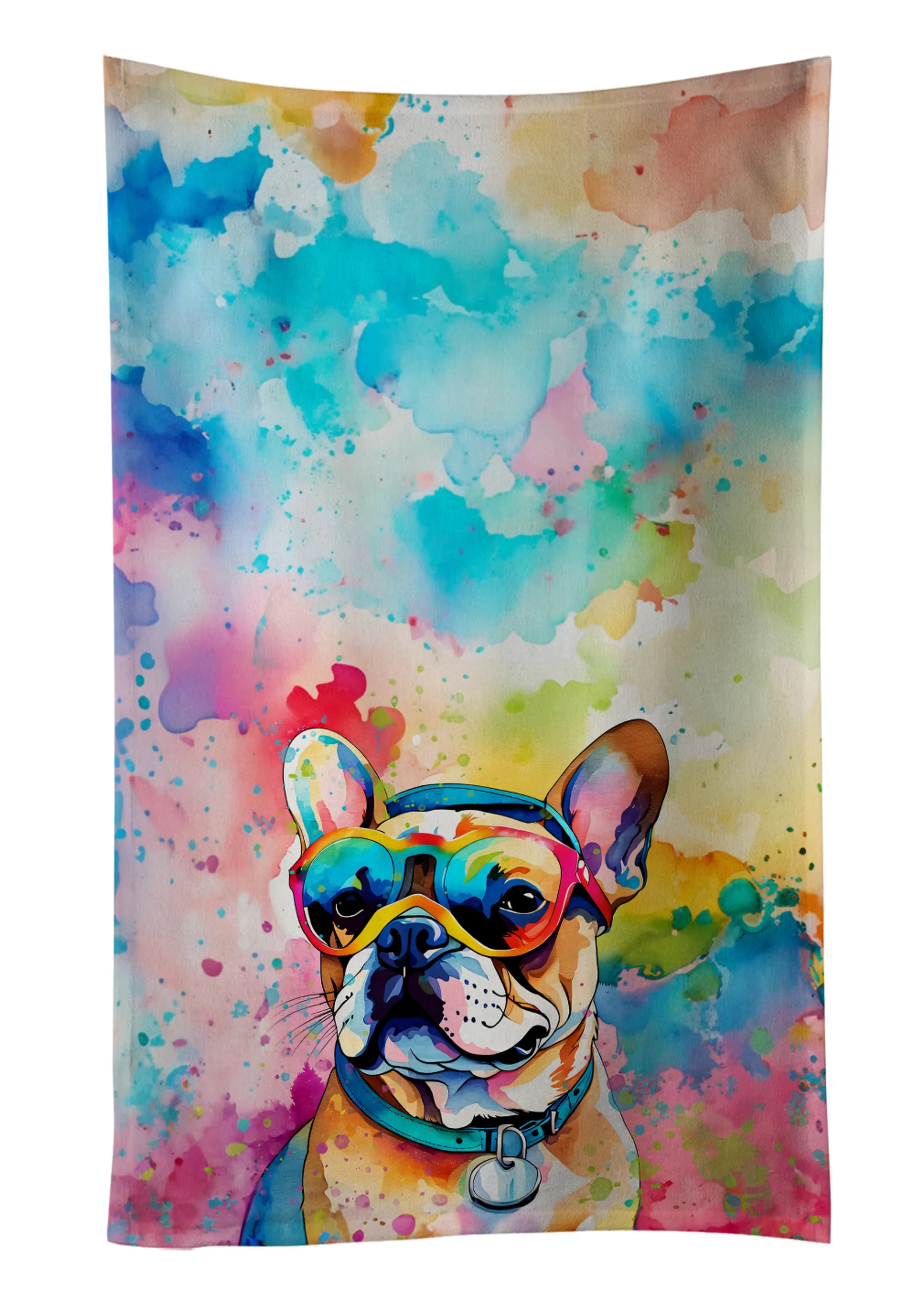 Hippie Dawg Kitchen Towel - Size: 25HX15W | Pack Of: 1 | Collection name: Hippie dawg