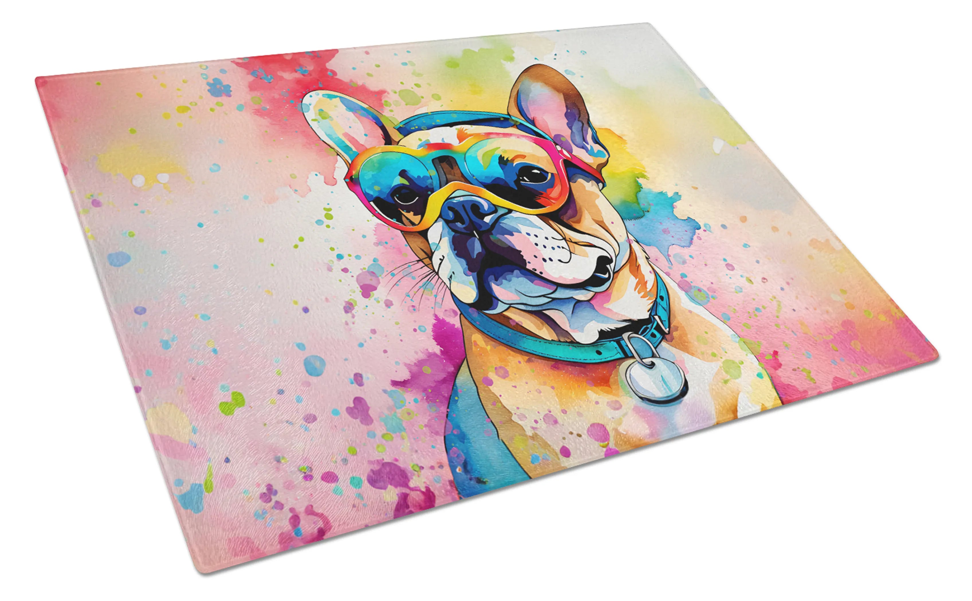 Hippie Dawg Glass Cutting Board - Size: LARGE | Pack Of: 1 | Collection name: Hippie dawg