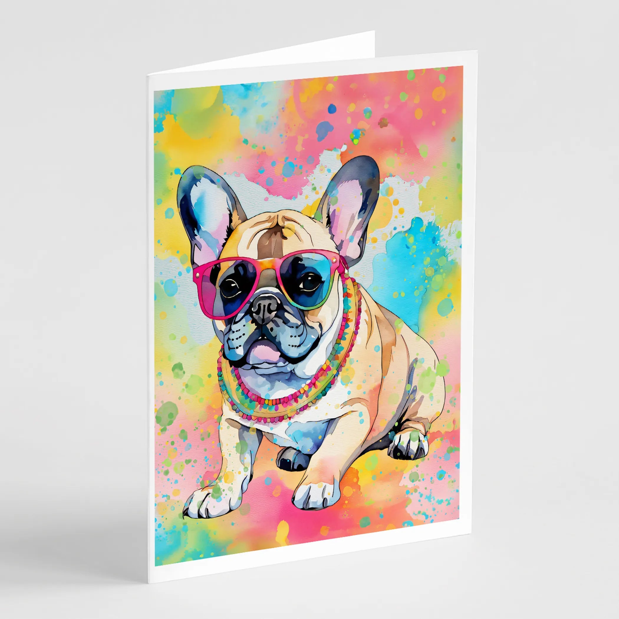 Hippie Dawg Greeting Cards  - Size: 5X7 | Pack Of: 1 | Collection name: Hippie dawg