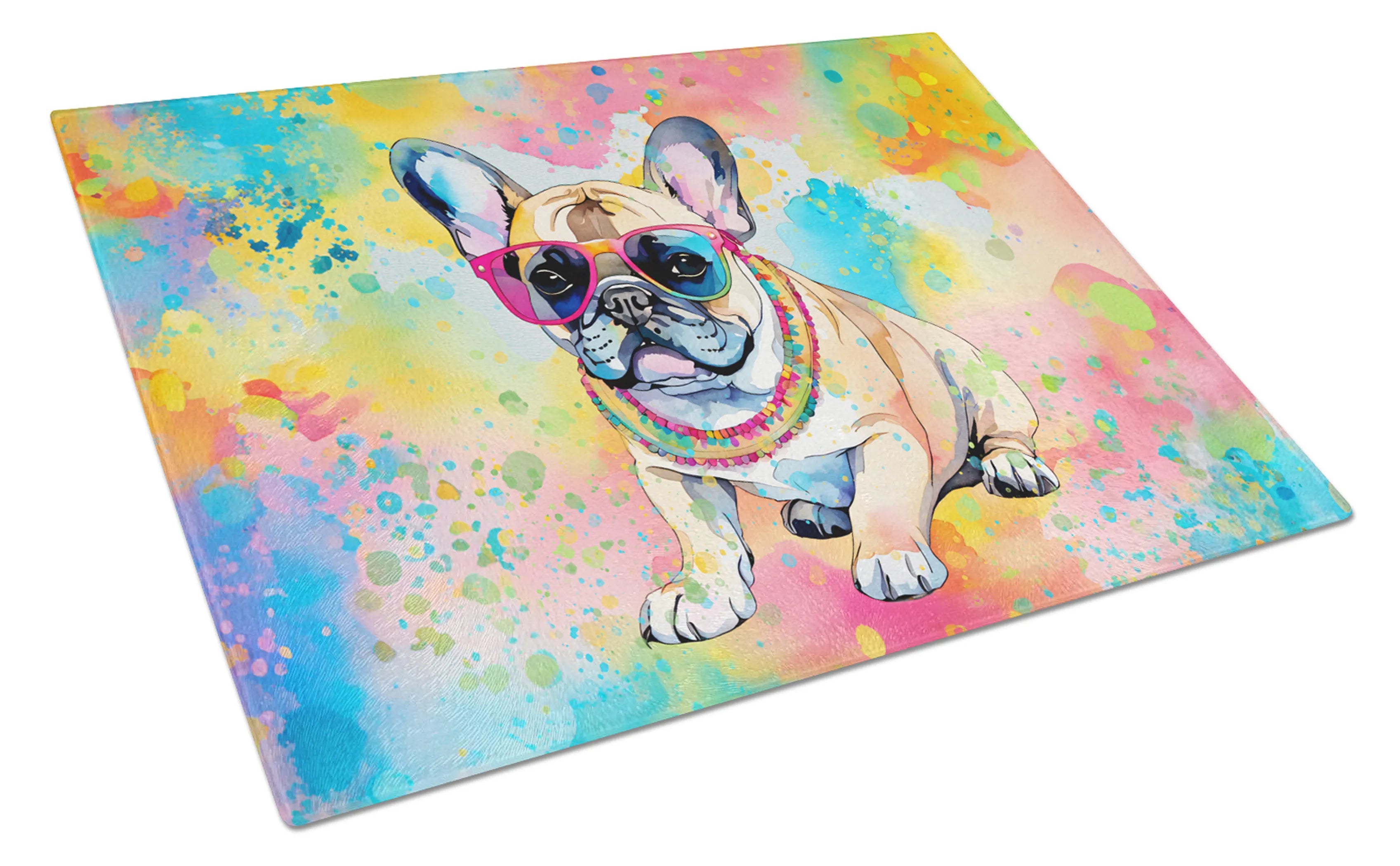 Hippie Dawg Glass Cutting Board - Size: LARGE | Pack Of: 1 | Collection name: Hippie dawg