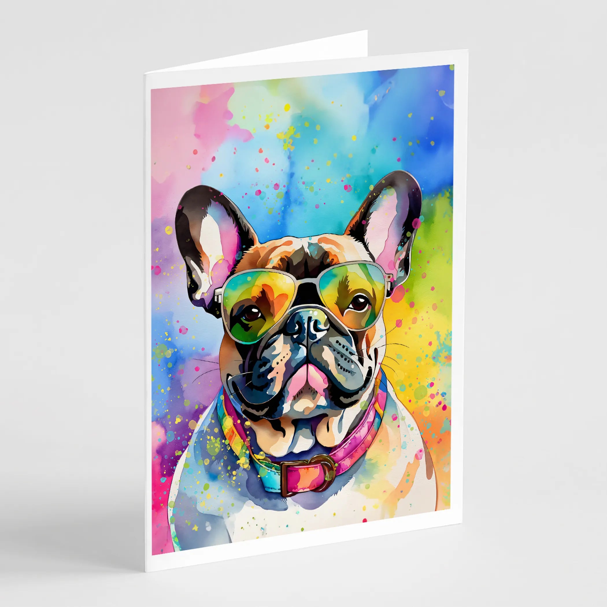 Hippie Dawg Greeting Cards  - Size: 5X7 | Pack Of: 1 | Collection name: Hippie dawg
