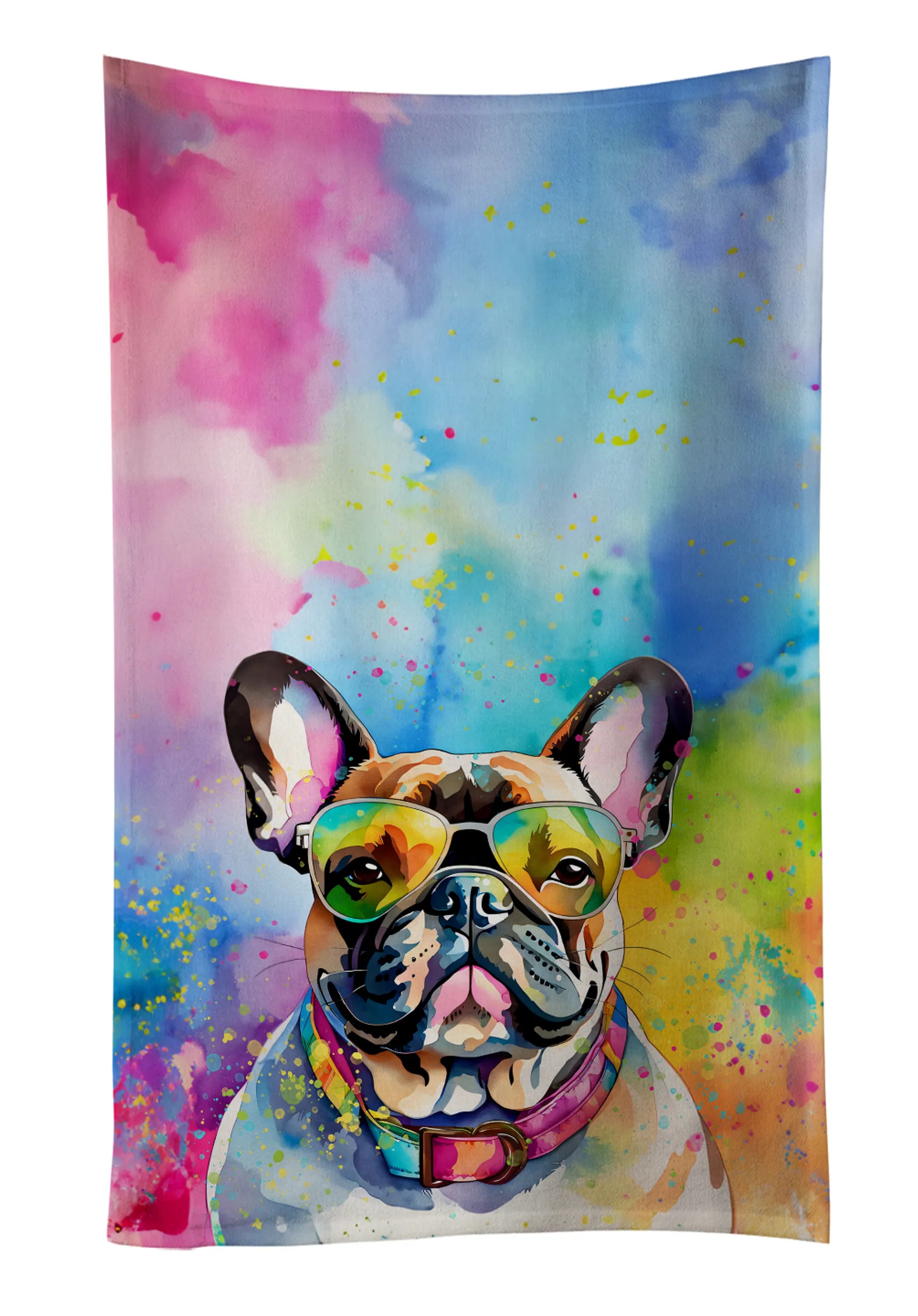 Hippie Dawg Kitchen Towel - Size: 25HX15W | Pack Of: 1 | Collection name: Hippie dawg